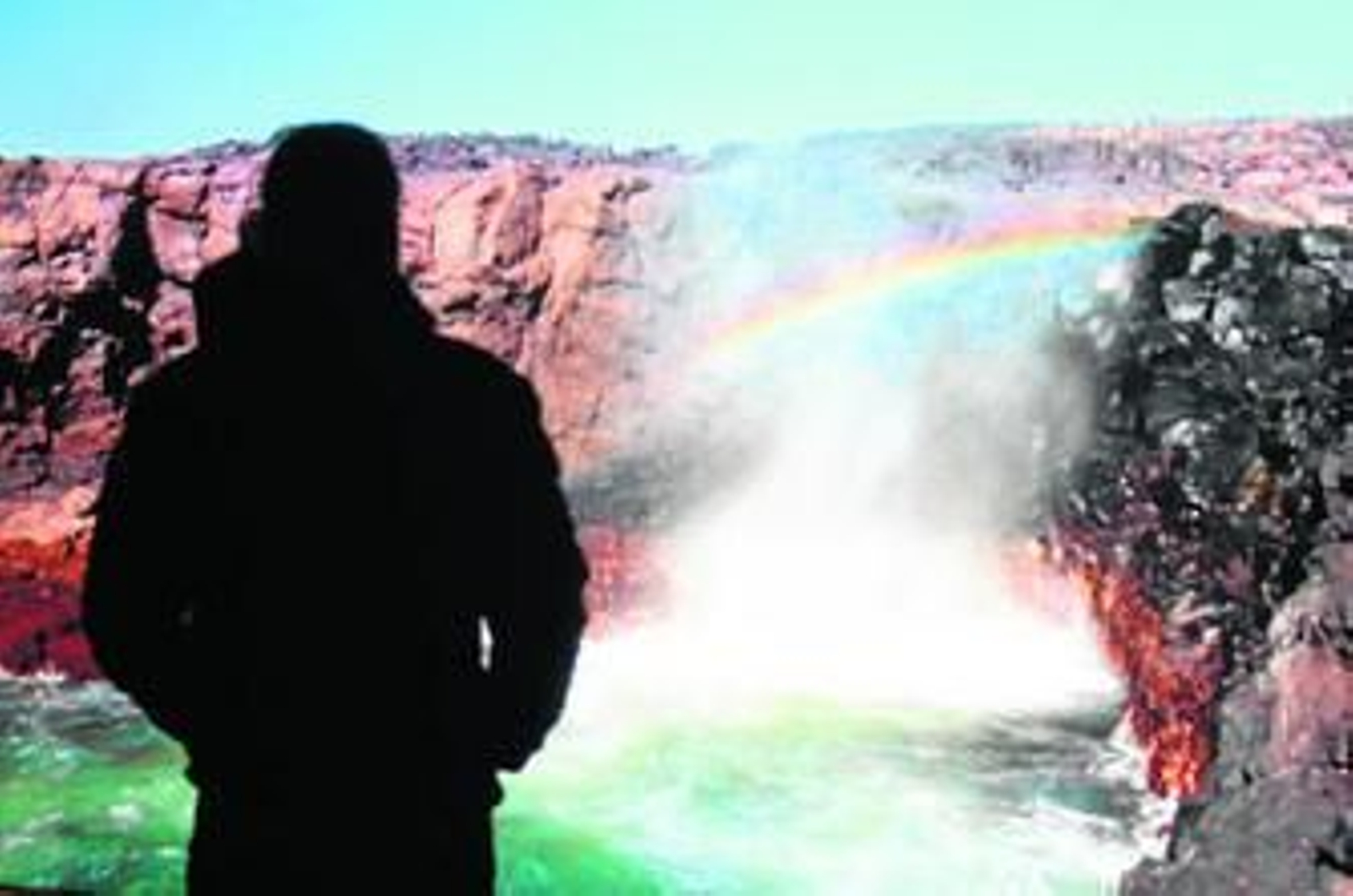 Uno de los vídeos de la coreana Kimsooja que se proyectan en Orive.