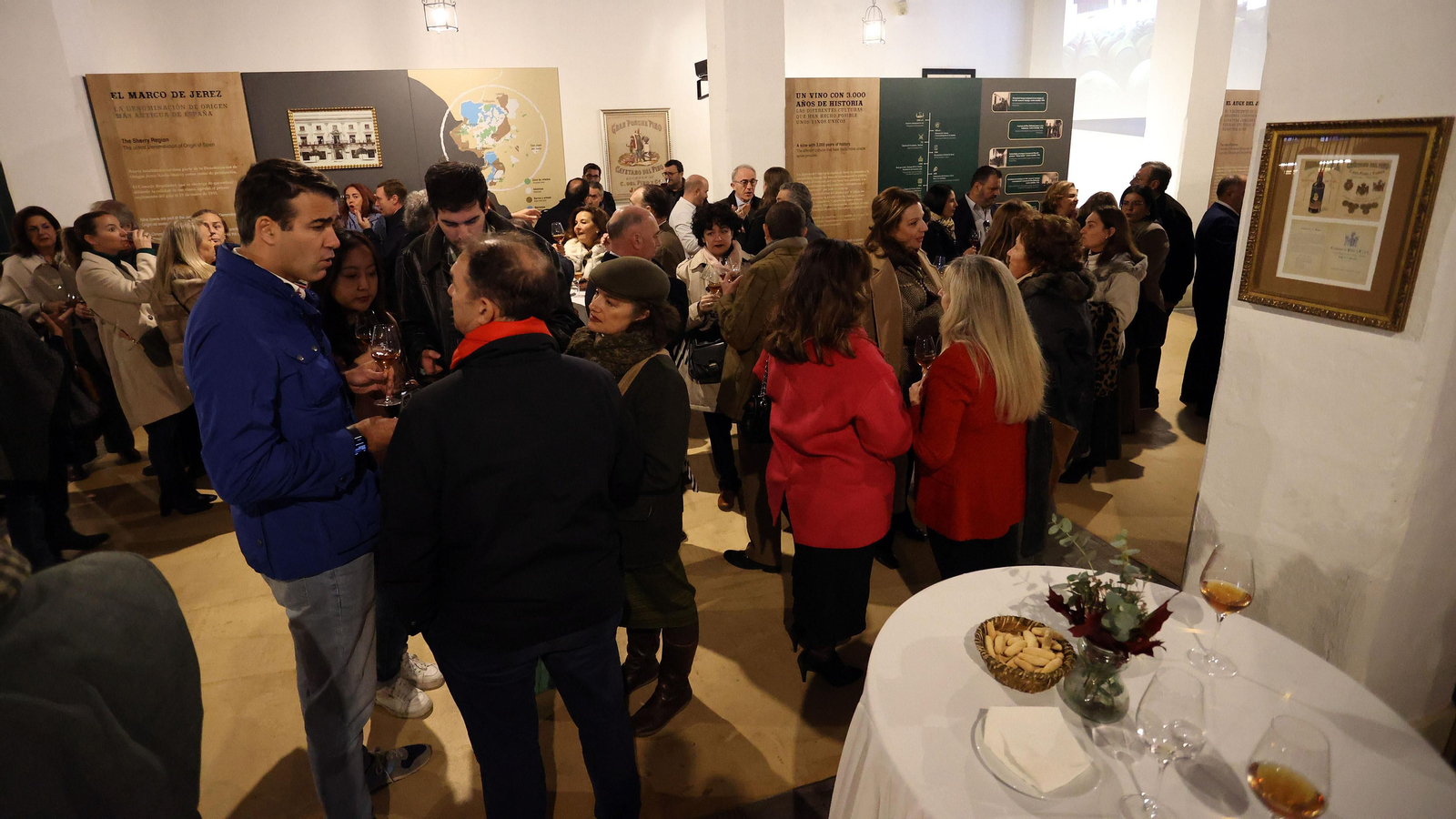 Inauguración del Museo y Centro de Interpretación del Vino de Jerez en Cayetano del Pino