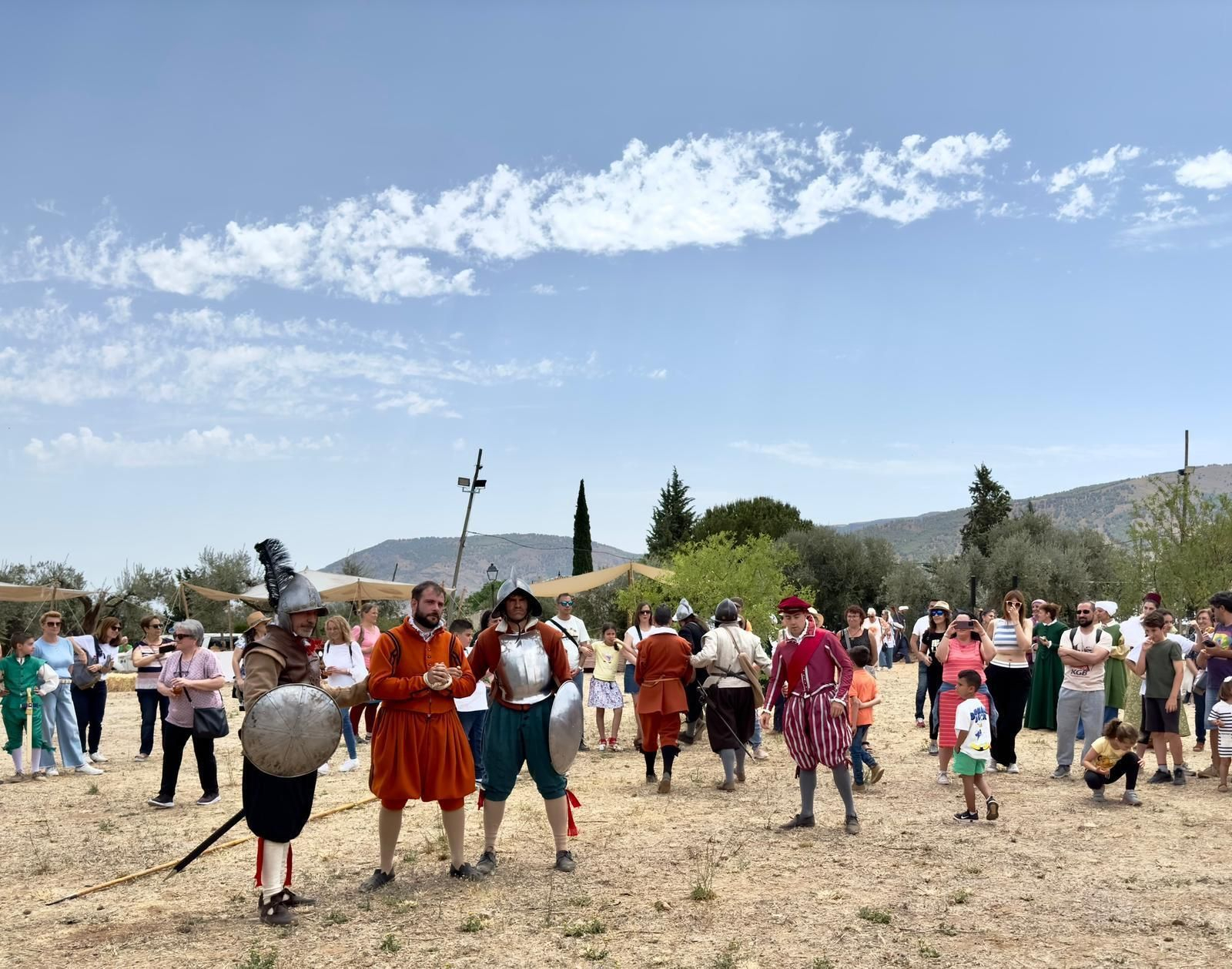 Imágenes de la recreación histórica 'La Paz de las Alpujarras', en Padules