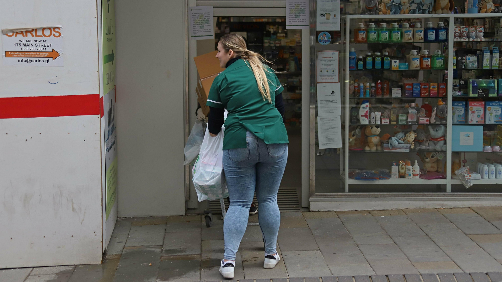 Fotos de la crisis del coronavirus en Gibraltar