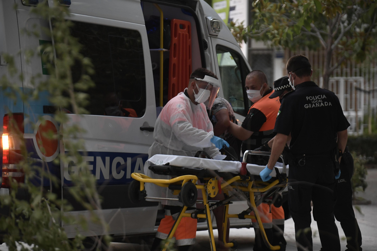 Evacúan a un posible positivo en el Zaidín este miércoles