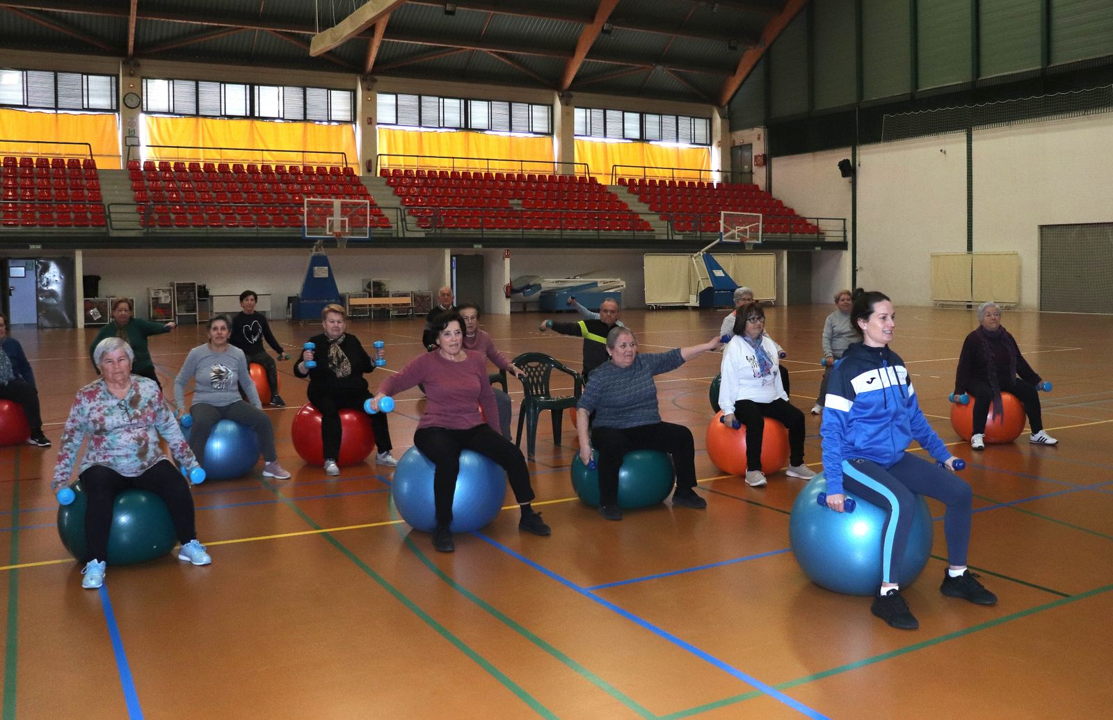 Usuarias del Servicio Deportivo Municipal de Lucena.