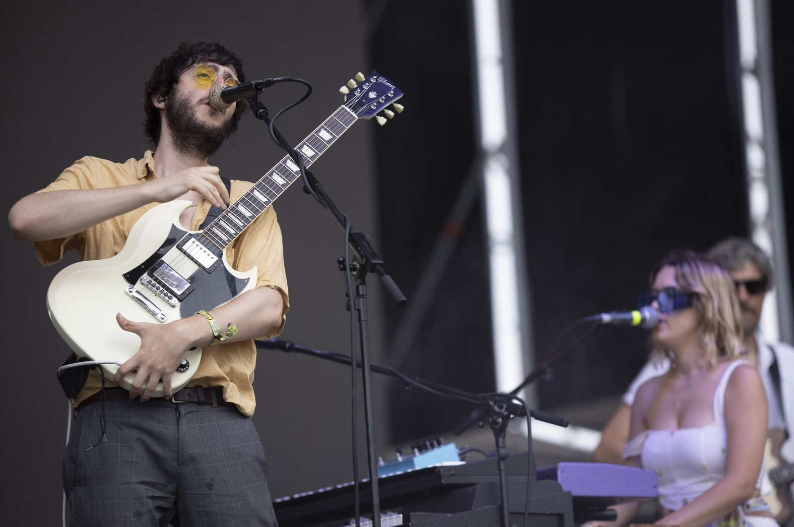 La banda Rufus T. Firefly durante un concierto