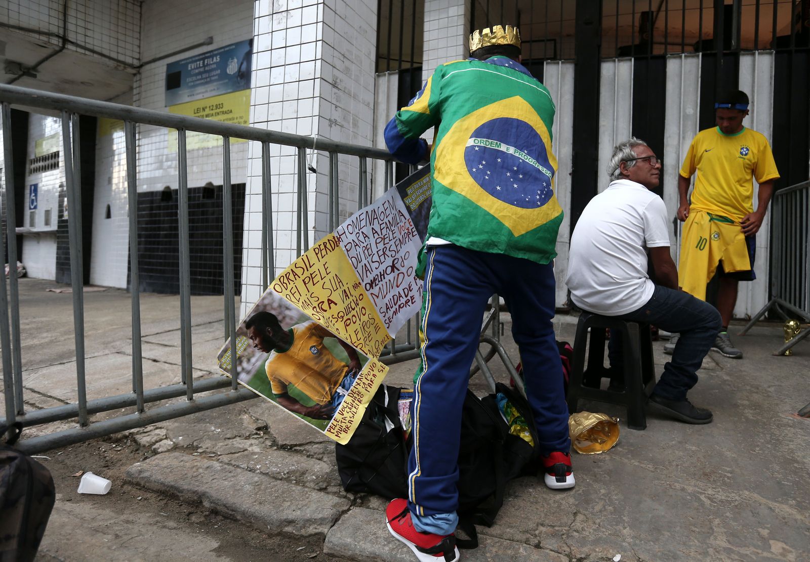 Las fotos del homenaje del fútbol mundial a Pelé