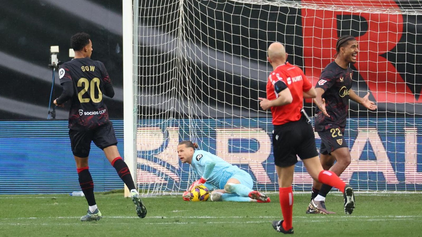 Rayo Vallecano -  Sevilla FC: todas las fotos del partido de Liga