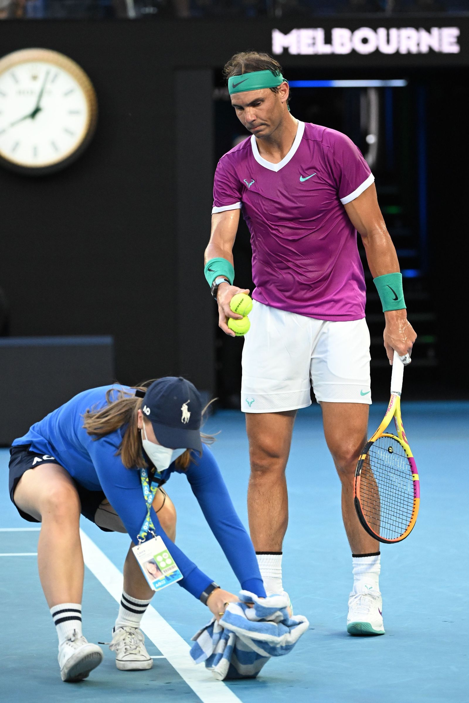 Las imágenes de la gran final entre Nadal y Medvedev (1)