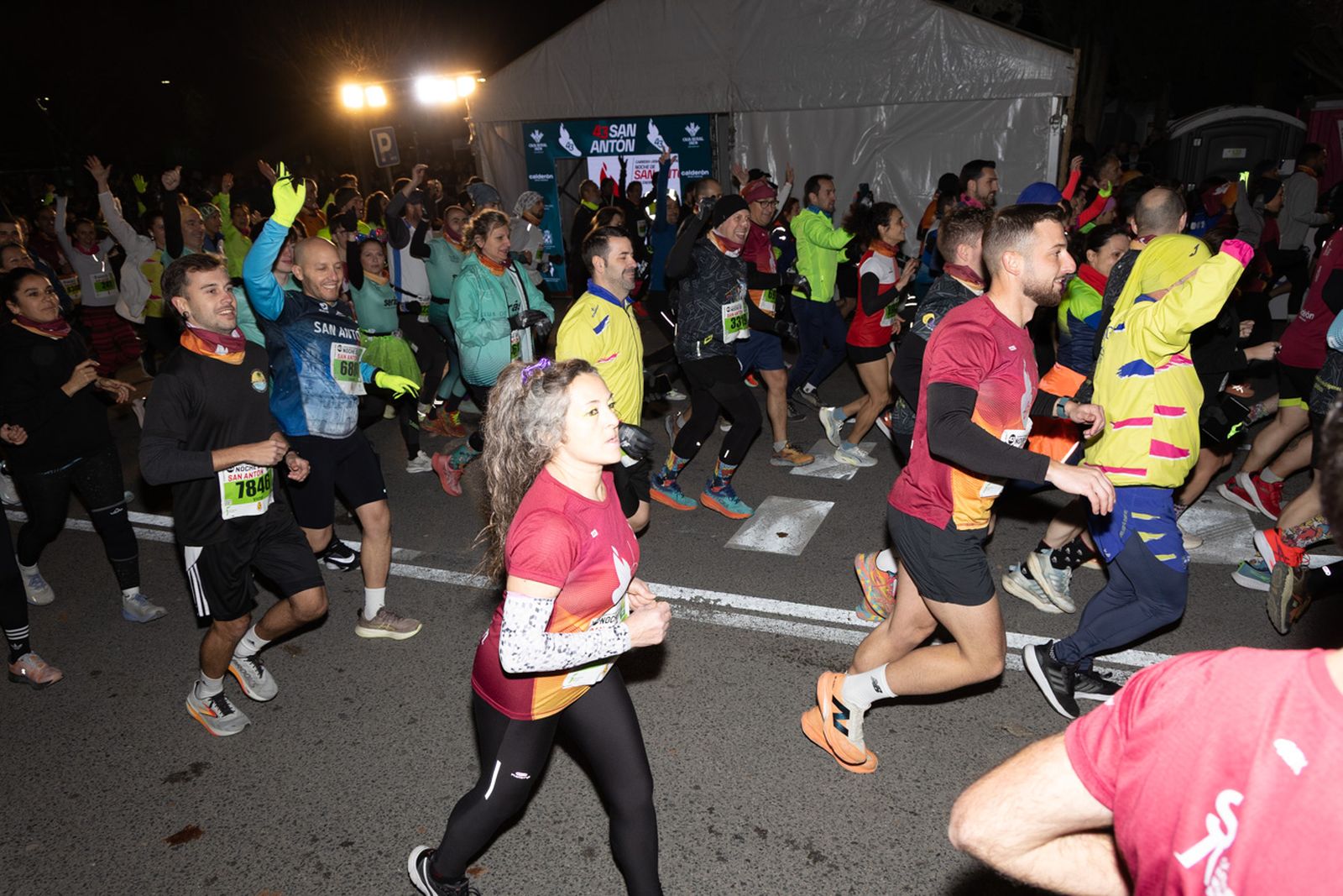 Encuéntrate en la salida de la Carrera de San Antón 2026 (1), en imágenes