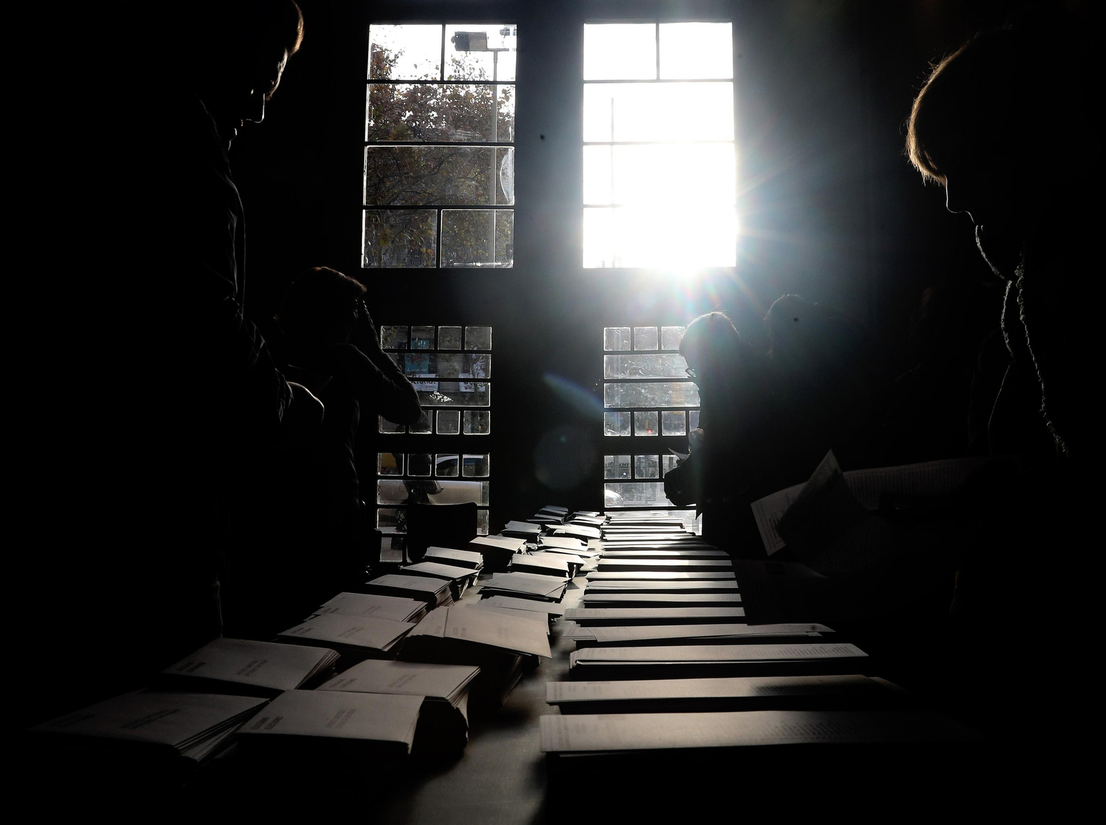 La jornada electoral en Cataluña, en imágenes