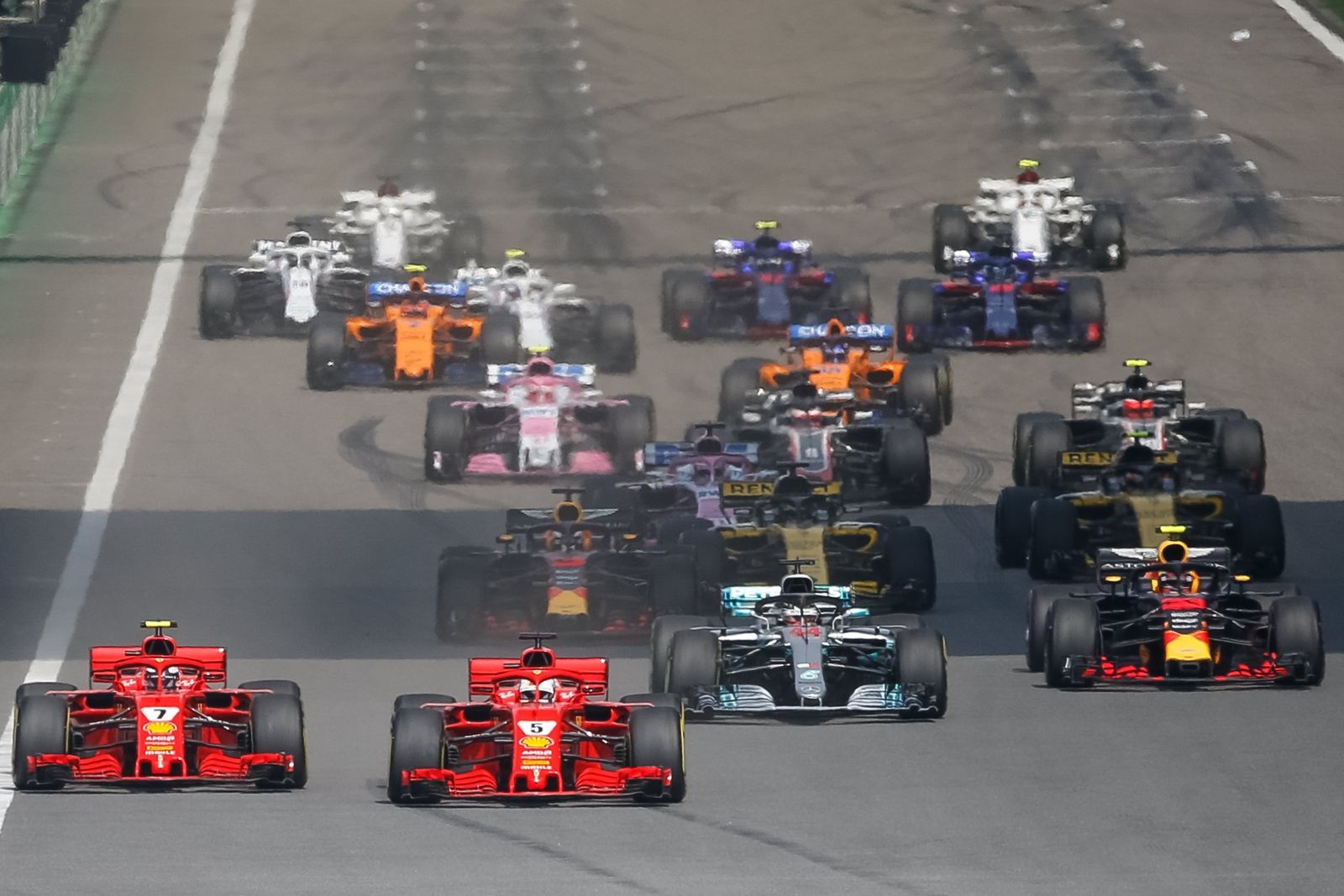 Las imágenes del GP de China