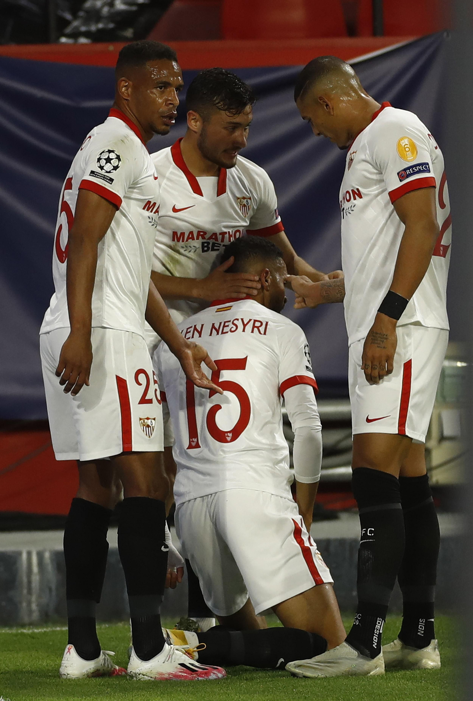 Las imágenes del Sevilla-Krasnodar