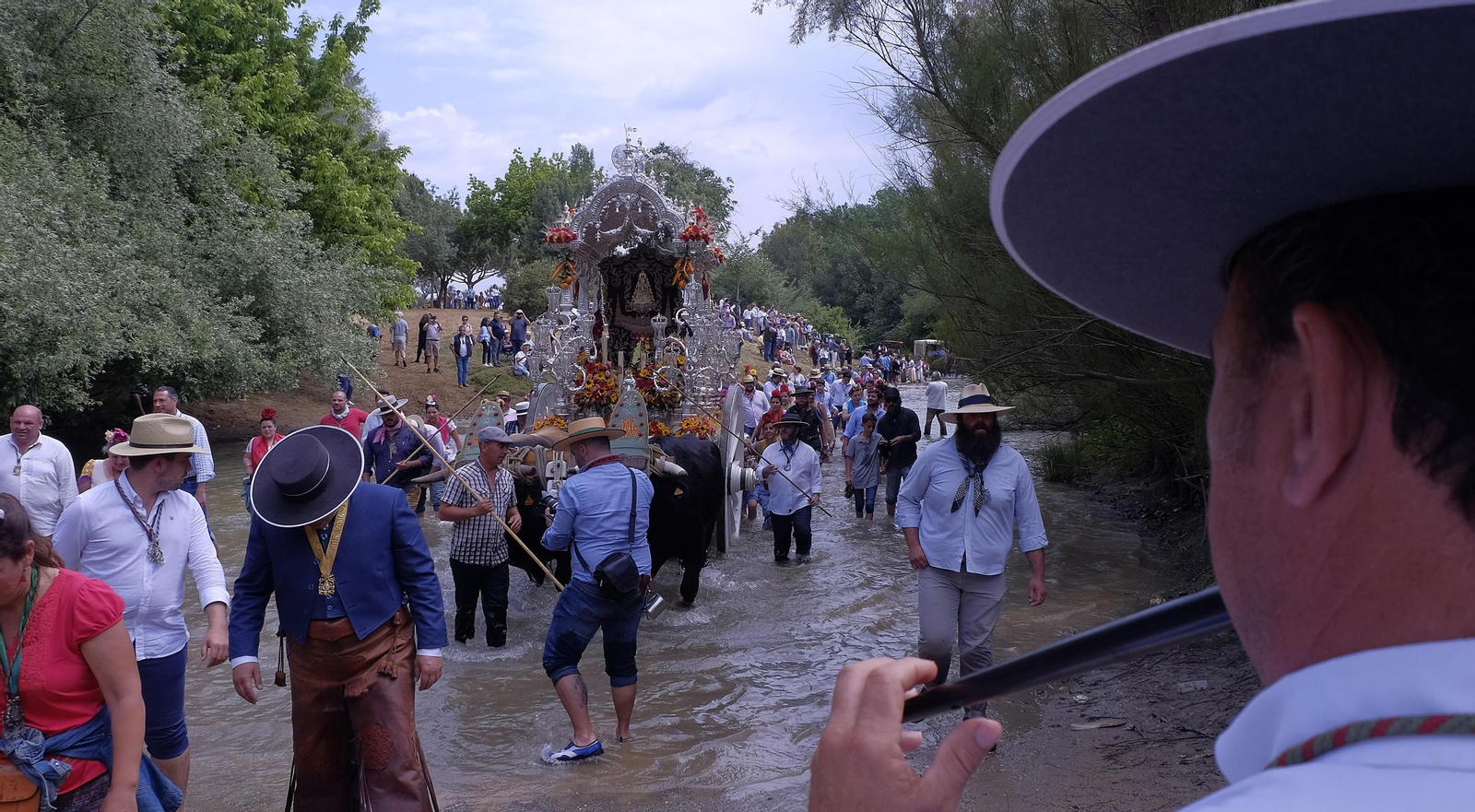 Sevilla y El Viso cruzan el vado del Quema