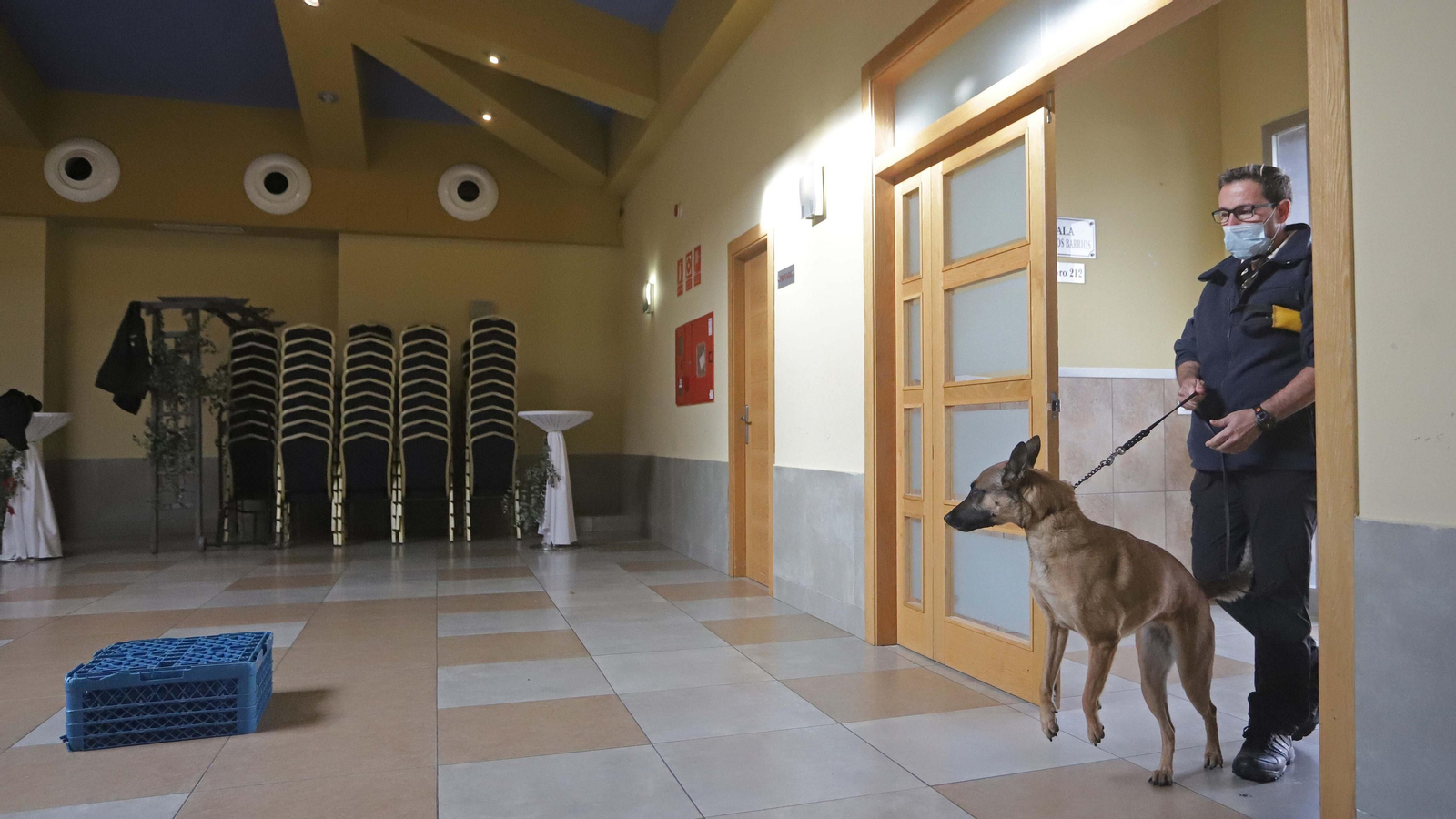 Fotos de la clausura del curso de guías caninos y perros detectores de droga en Los Barrios Fotos de la clausura del curso de guías caninos y perros detectores de droga en Los Barrios