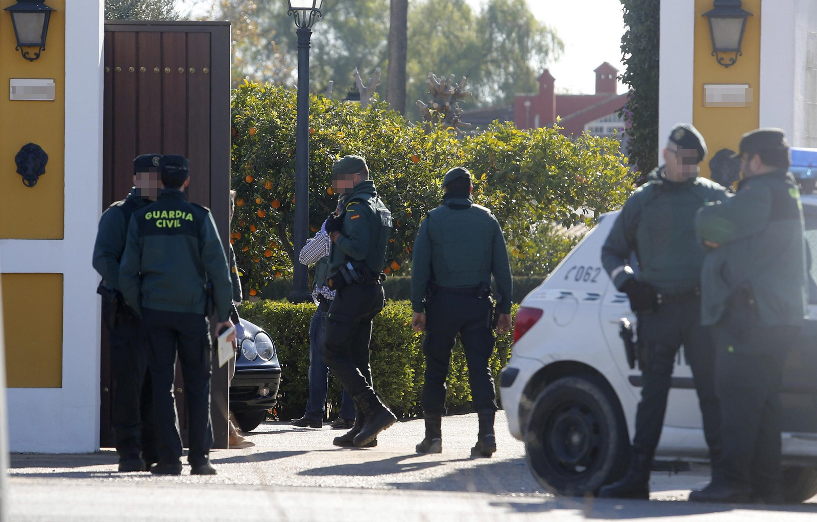 El operativo de la Guardia Civil tras el intento de robo en Mairena