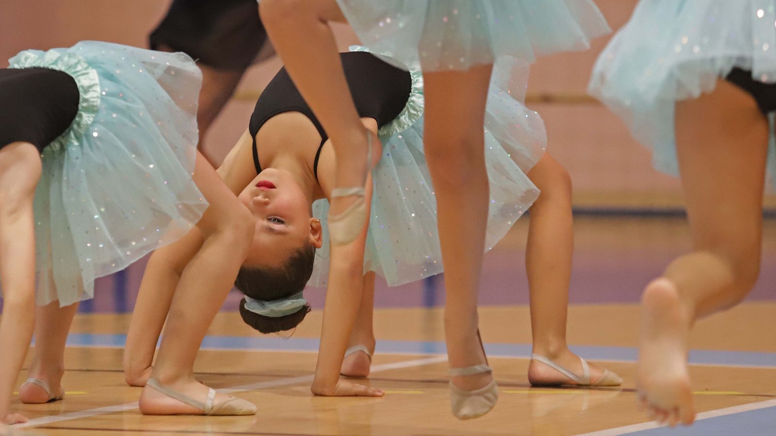 Fotos del Torneo Comarcal de gimnasia rítmica en Algeciras
