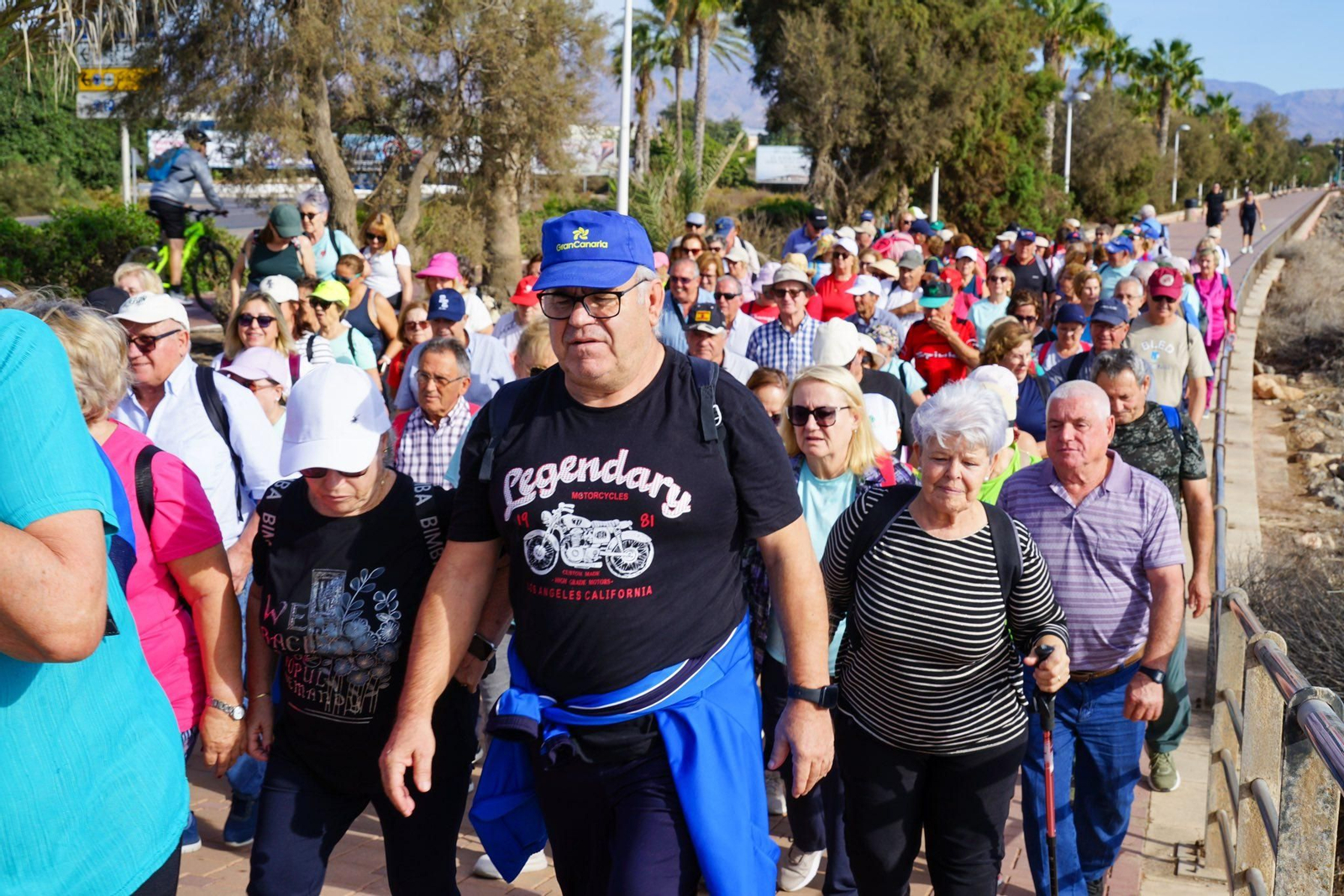 La Olimpiada de Mayores de Vícar regresa con fuerza con una ruta urbana por la capital