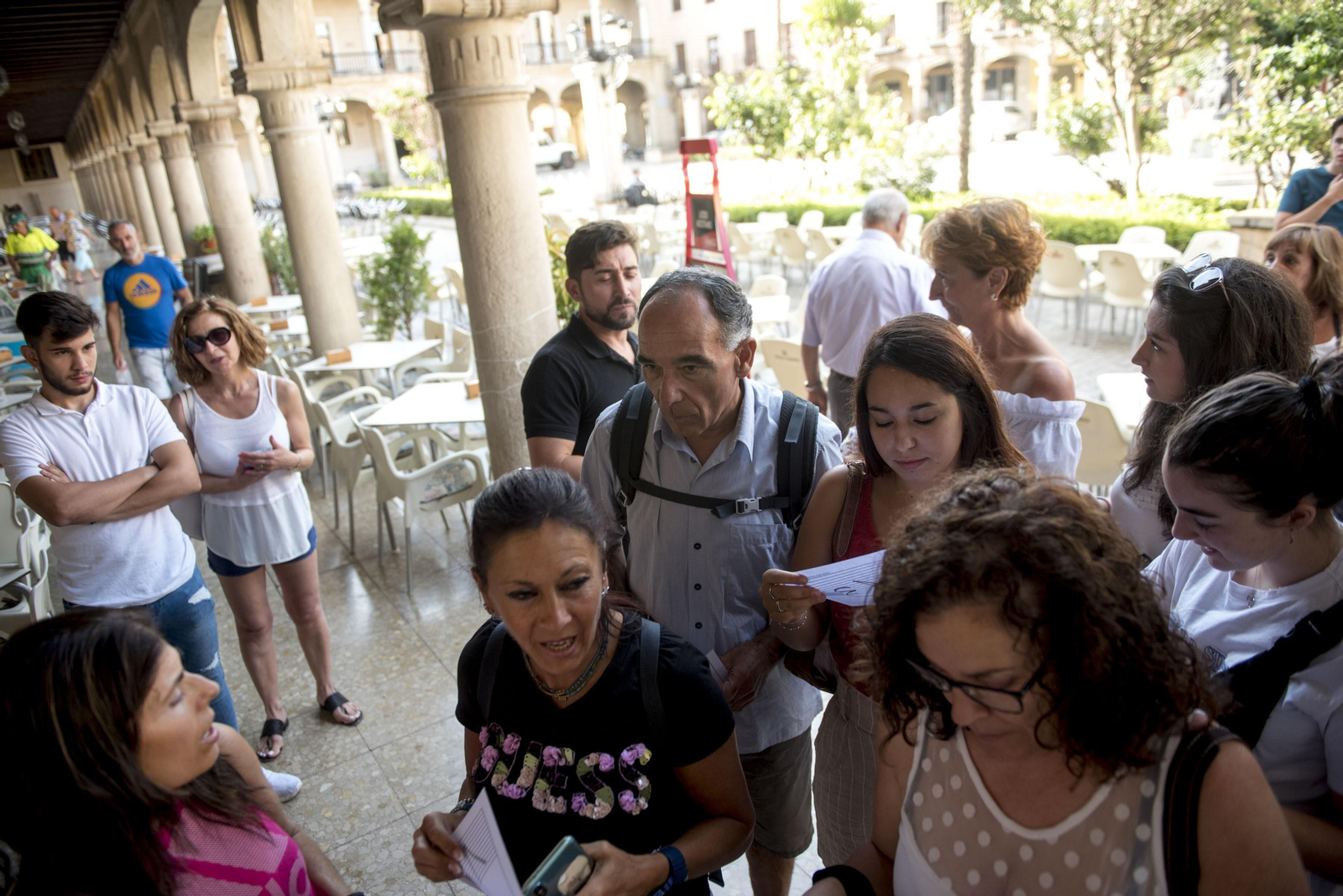 Imágenes del casting para la serie de Amazon y TVE en Guadix