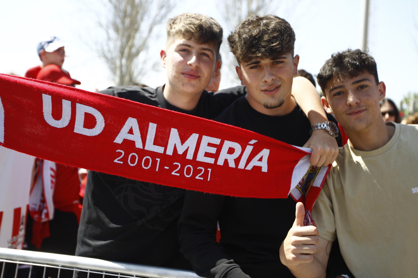 Imágenes del partido U.D. Almería-S.D. Amorebieta