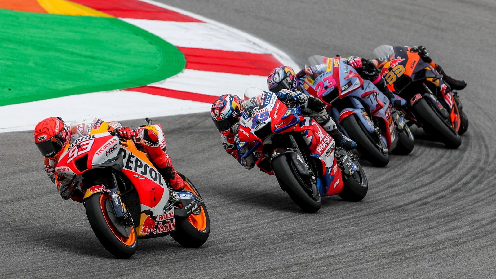 Marc Márquez terminó en la sexta plaza.