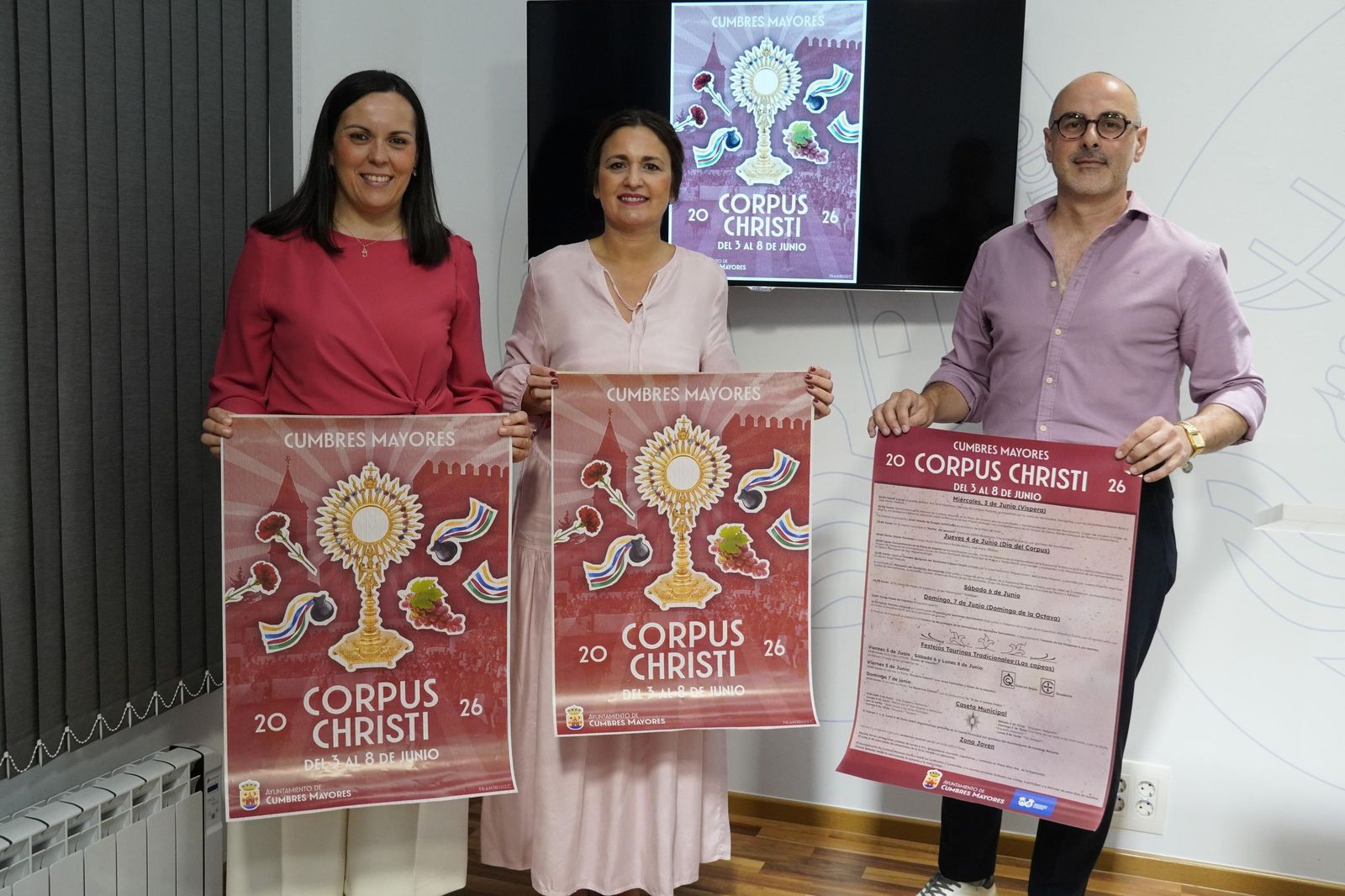 Cumbres Mayores se prepara para el Corpus Christi, una celebración que ...