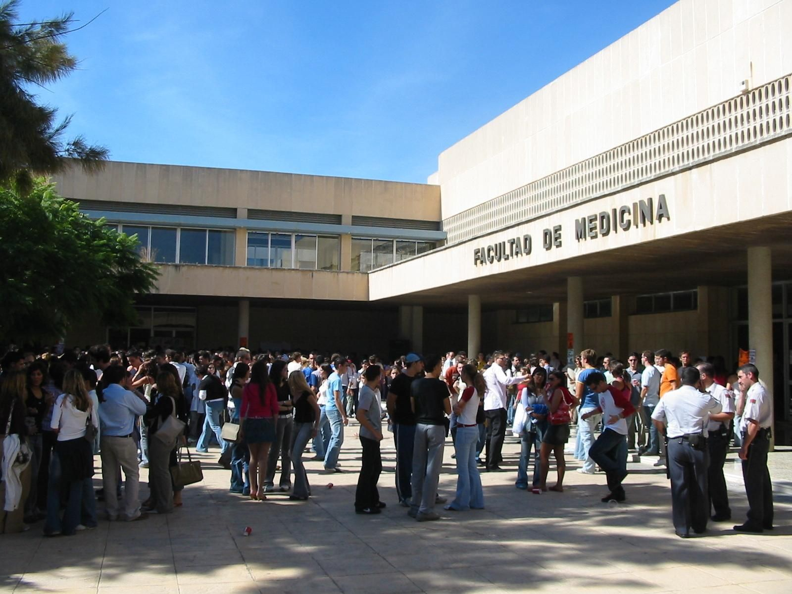 La Facultad de Medicina de la Universidad de Málaga.
