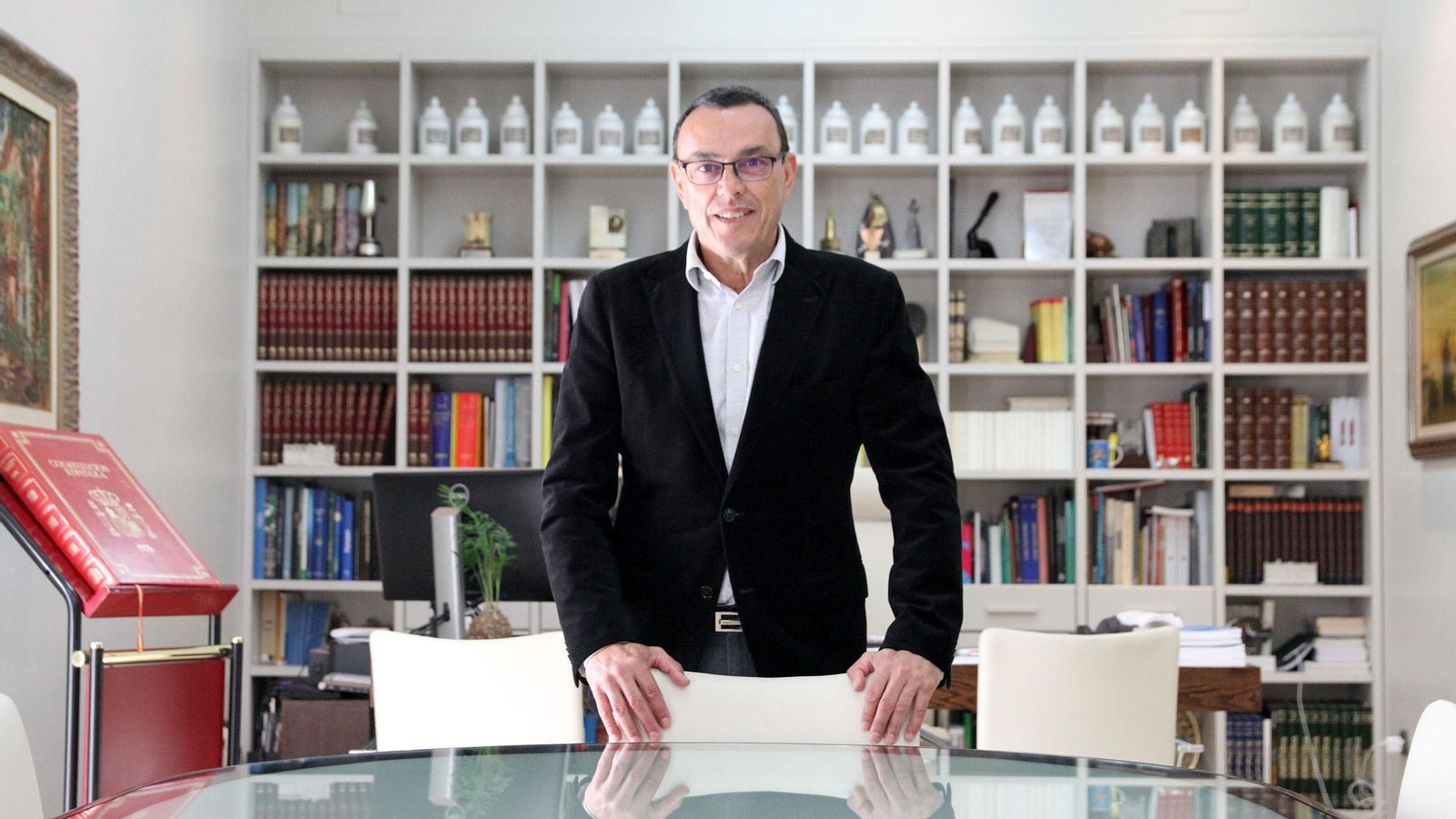 Ignacio Caraballo en su etapa al frente de la Diputación Provincial de Huelva.