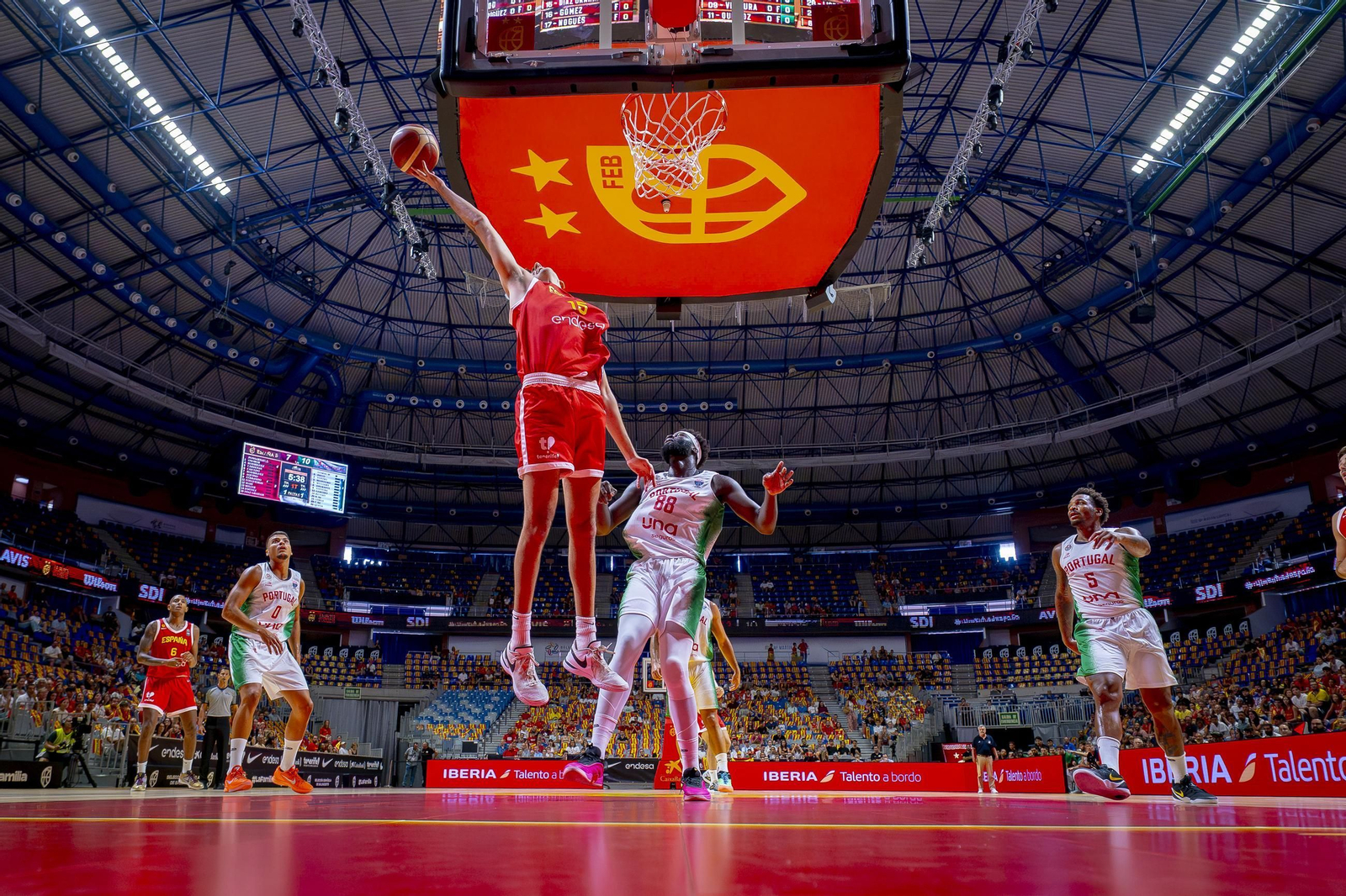España B - Portugal en Málaga, en fotos