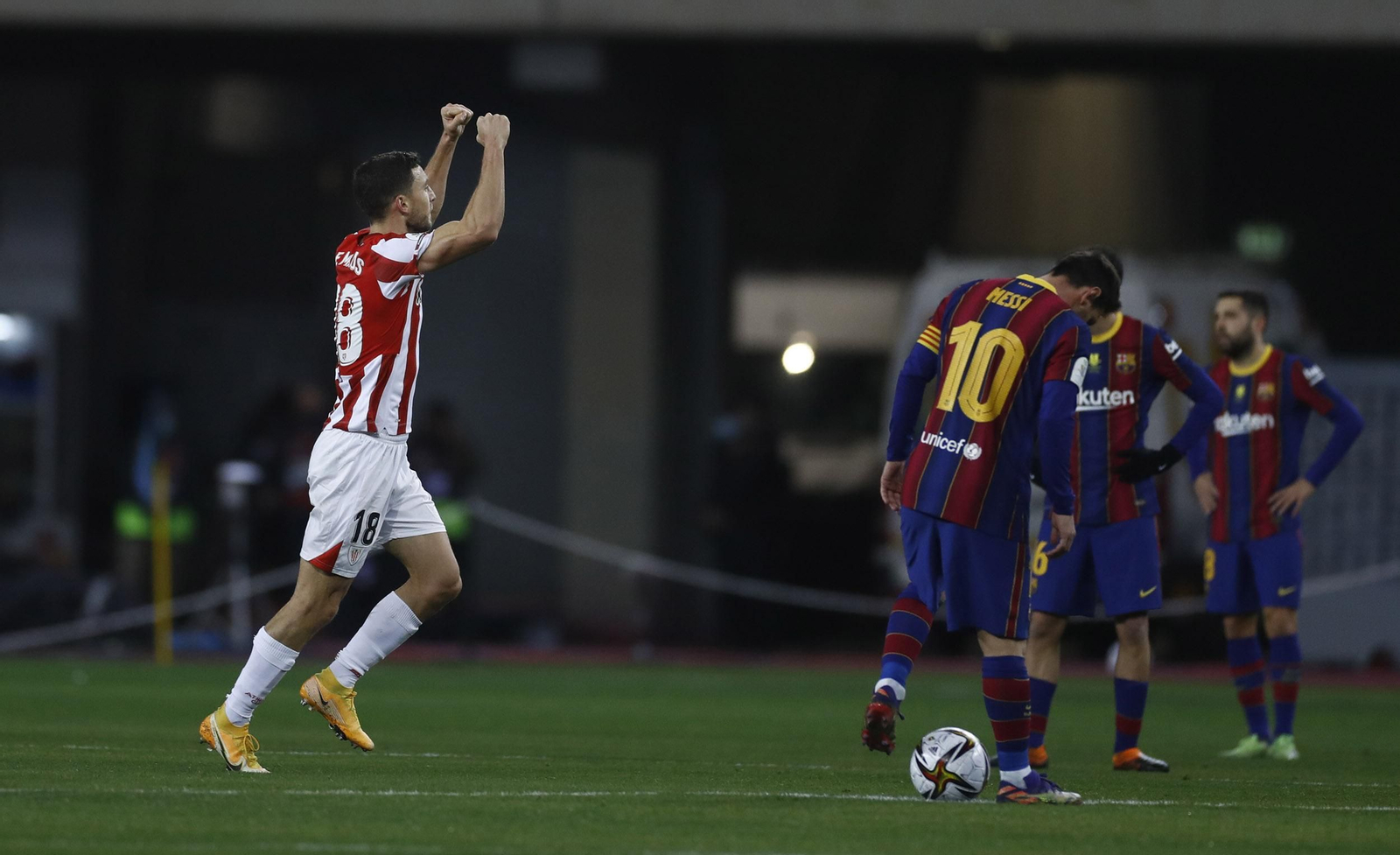 Las imágenes de la final de la Supercopa en Sevilla