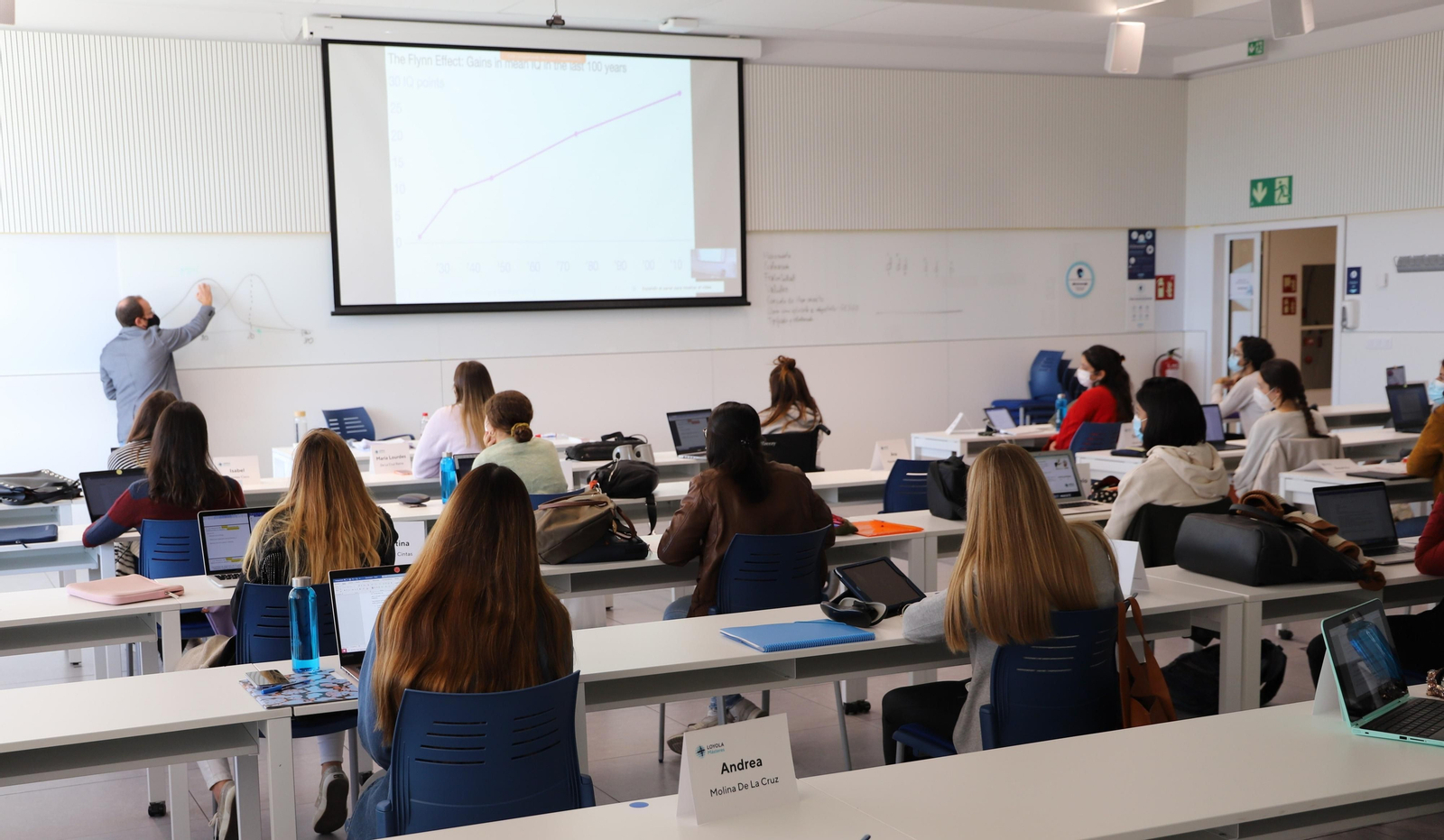 Alumnos del máster.