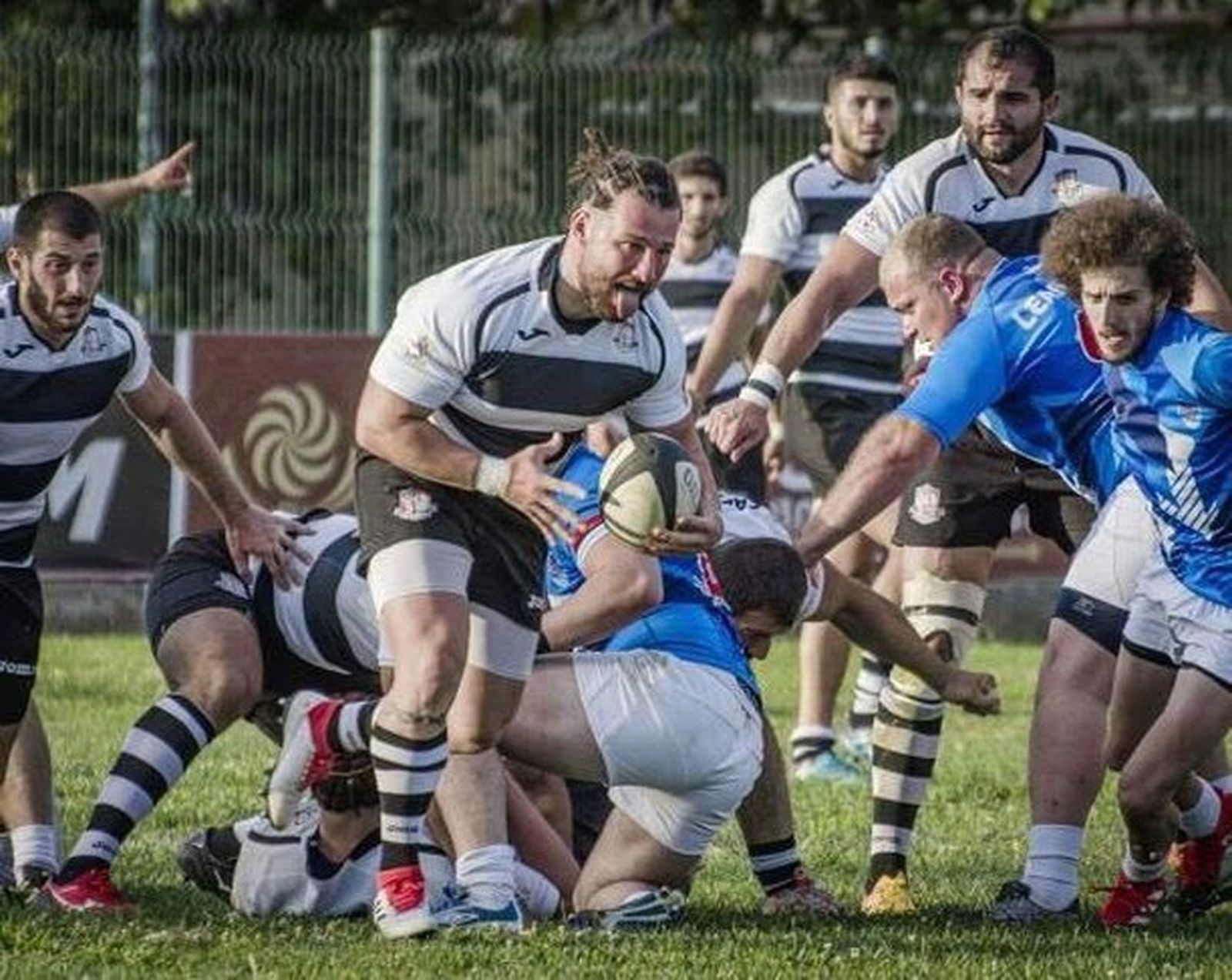 El georgiano Terodadze, en acción.