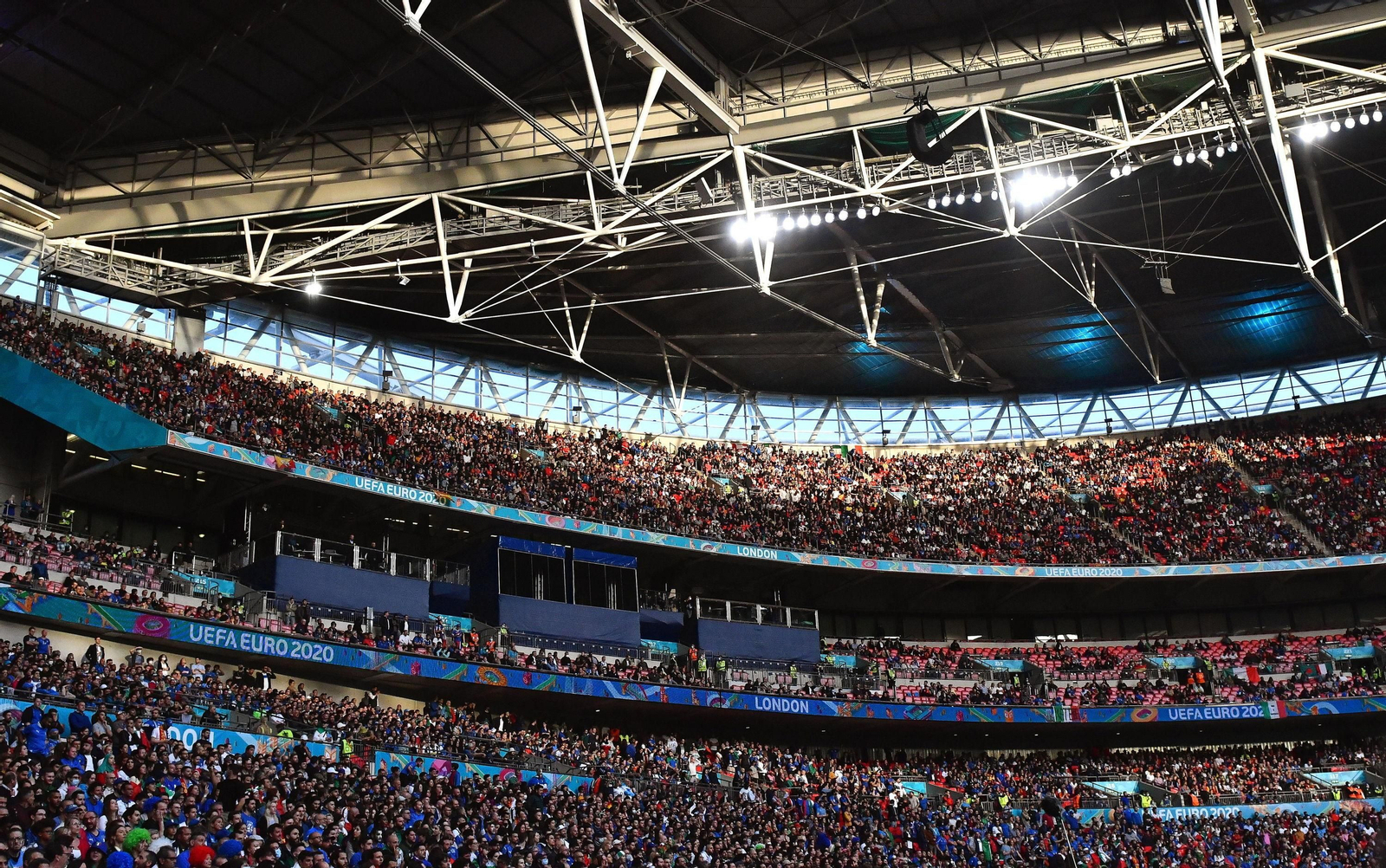 Las imágenes de la semifinal Italia-España de Eurocopa