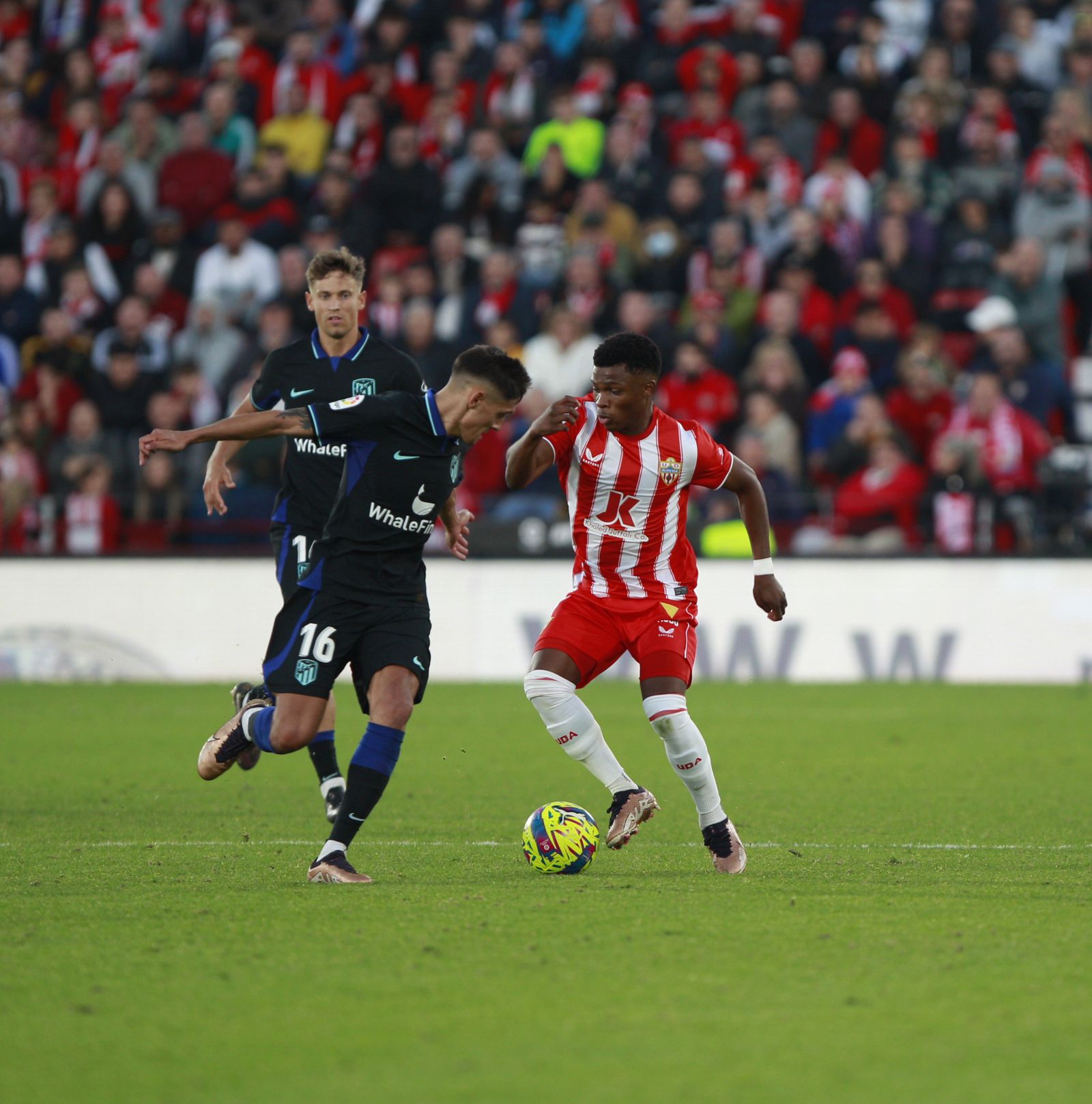 Imágenes del partido U.D. Almería-Atlético de Madrid