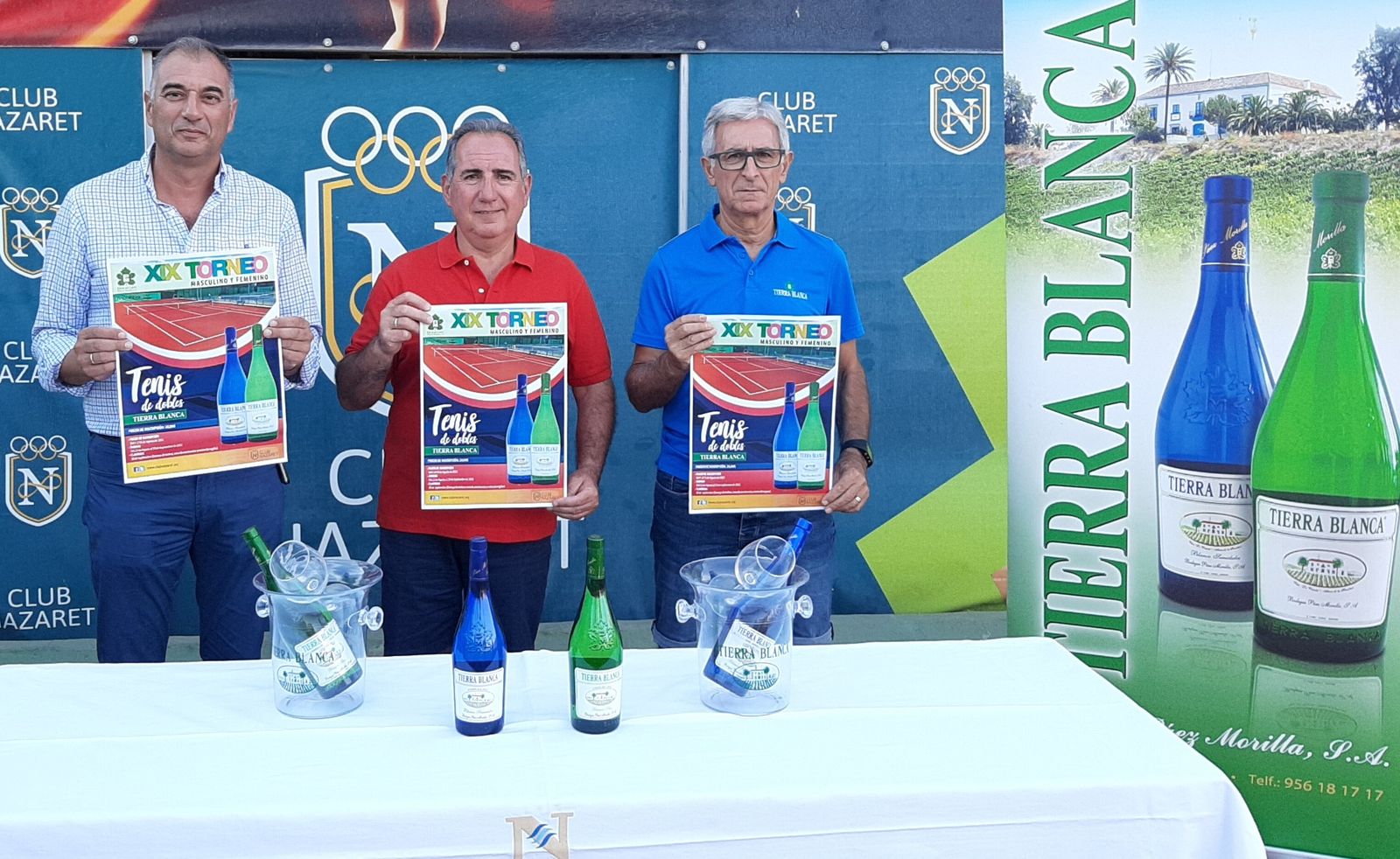 El Trofeo Tierra Blanca, del 22 de agosto al 29 de septiembre en el Club Nazaret.