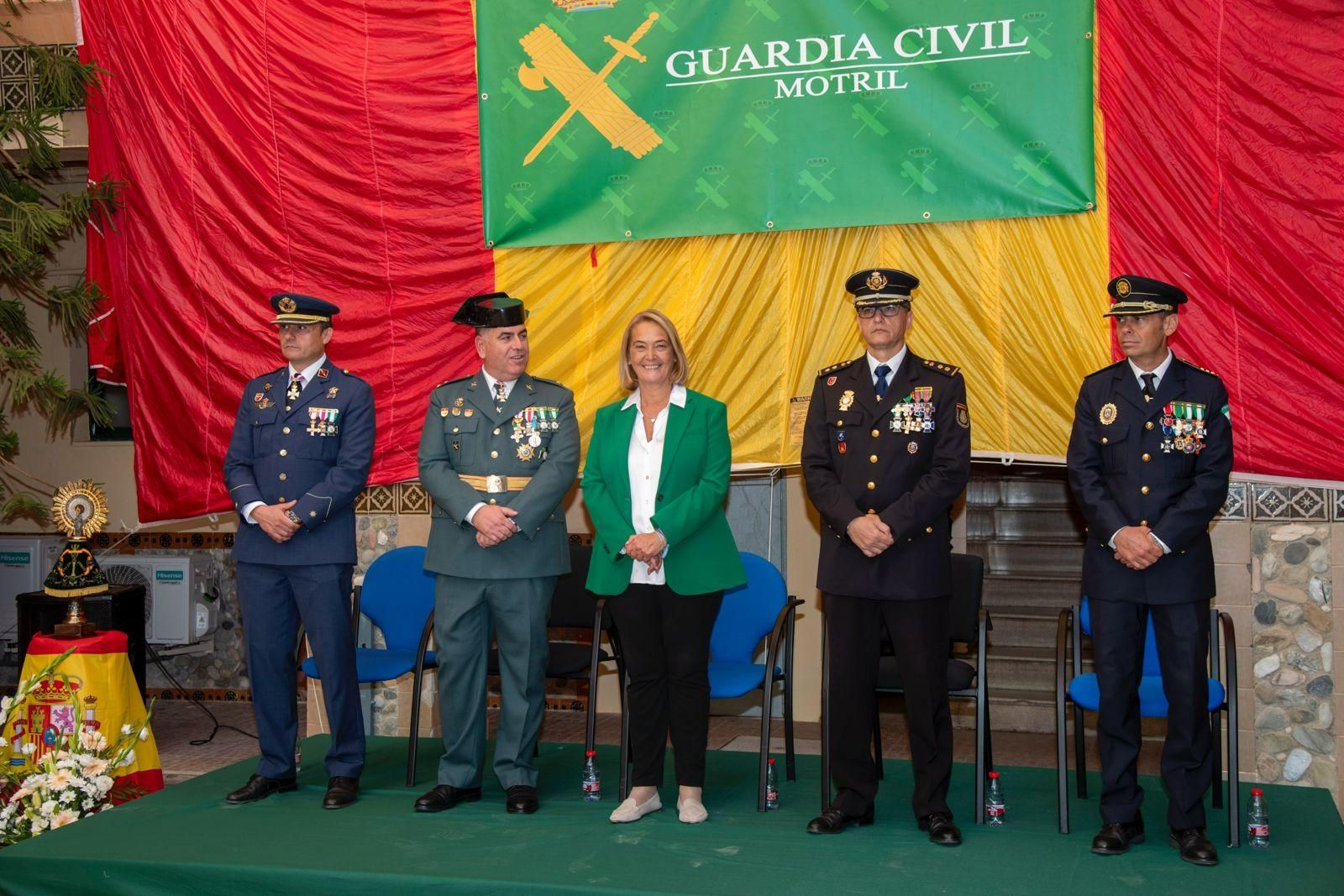 La celebración del día de la Guardia Civil en Motril, en imágenes