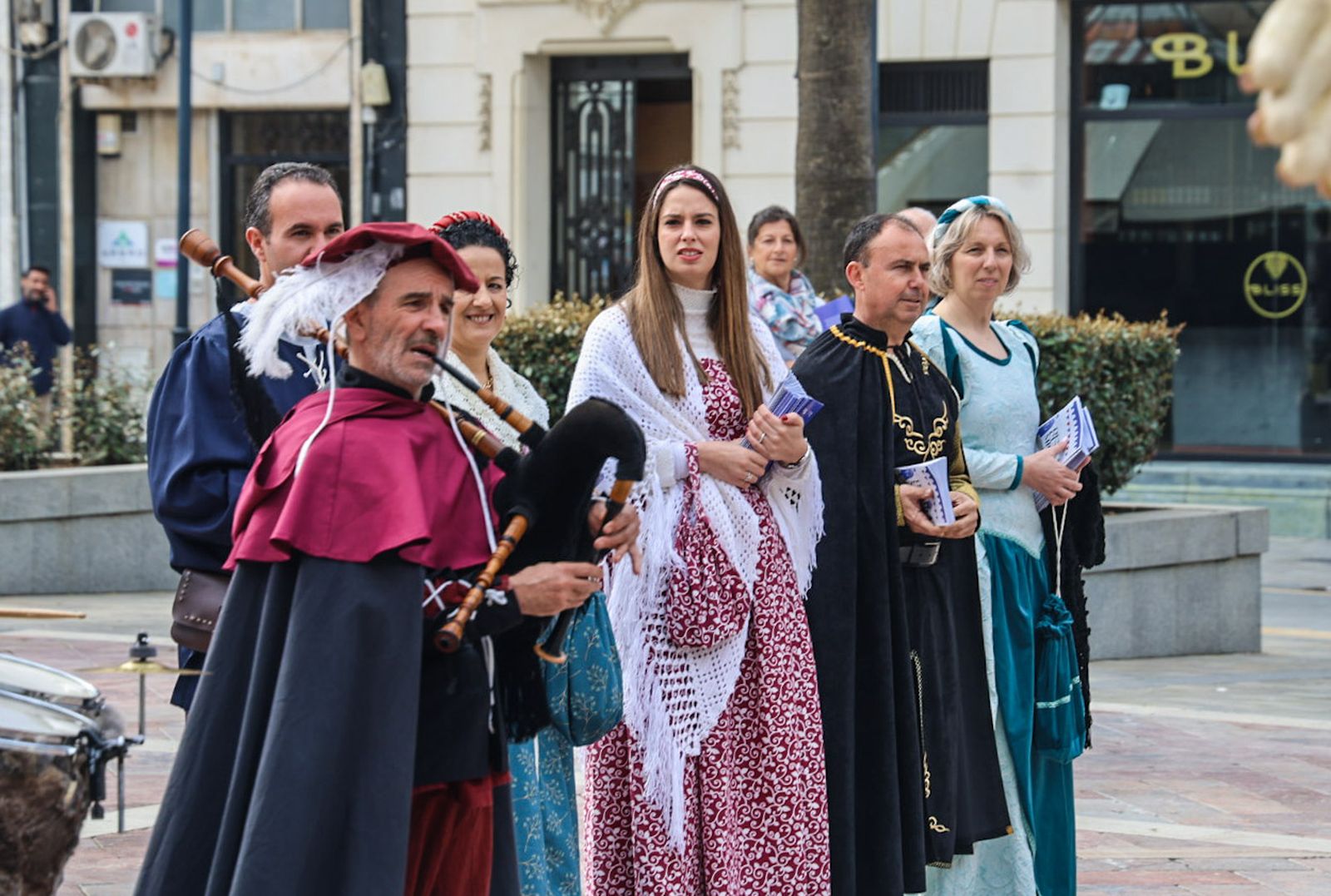 Fotografías de la presentación de la XXIV Feria Medieval del Descubrimiento de Palos de la Frontera