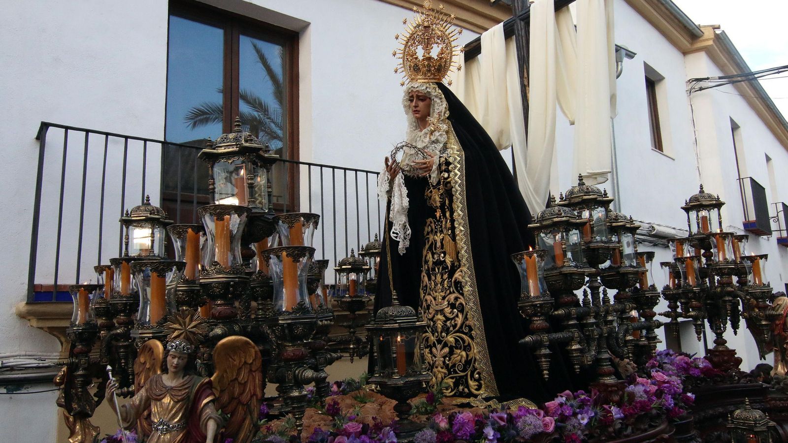 La Virgen de la Soledad.