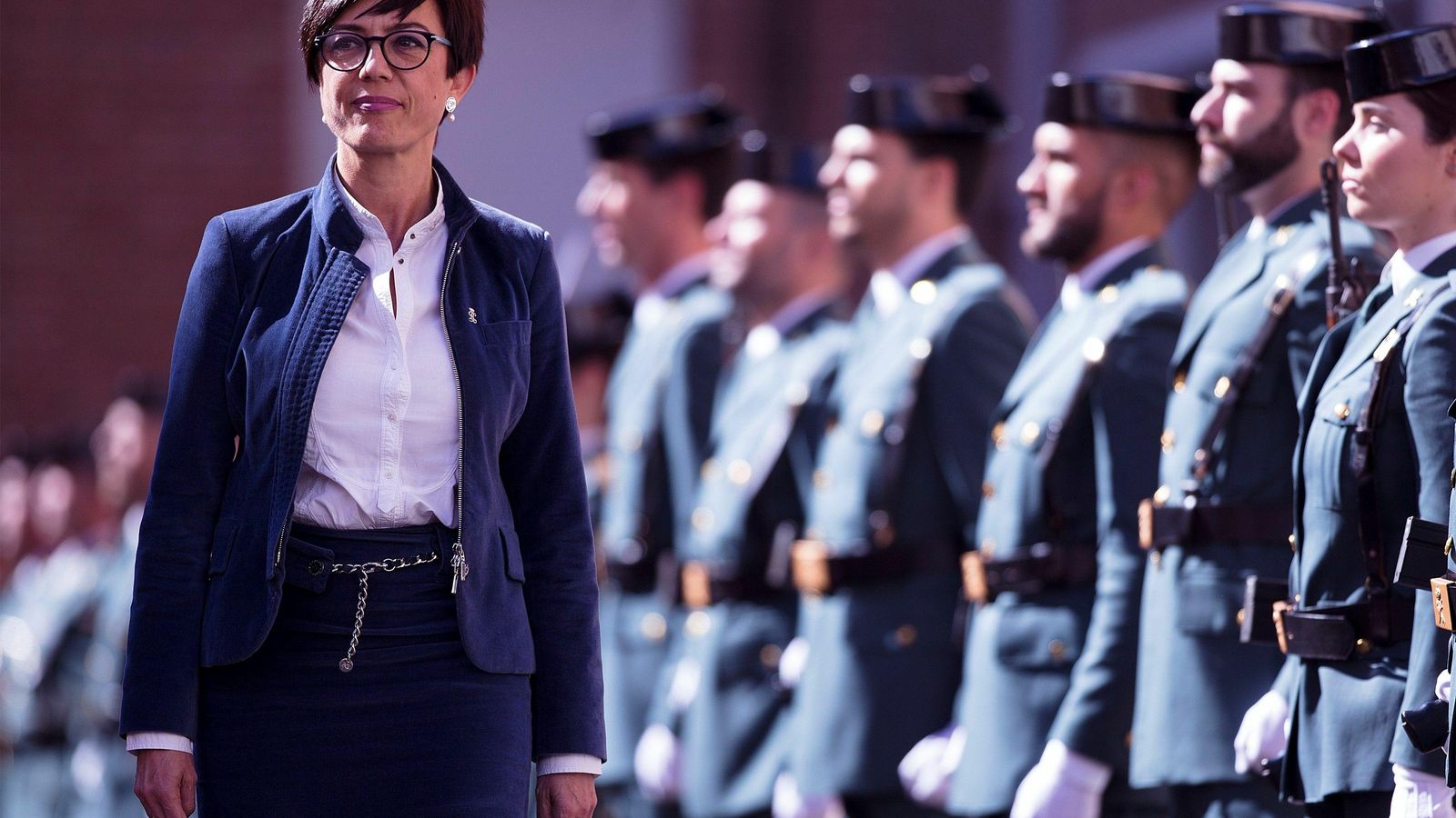 María Gámez, directora de la Guardia Civil.