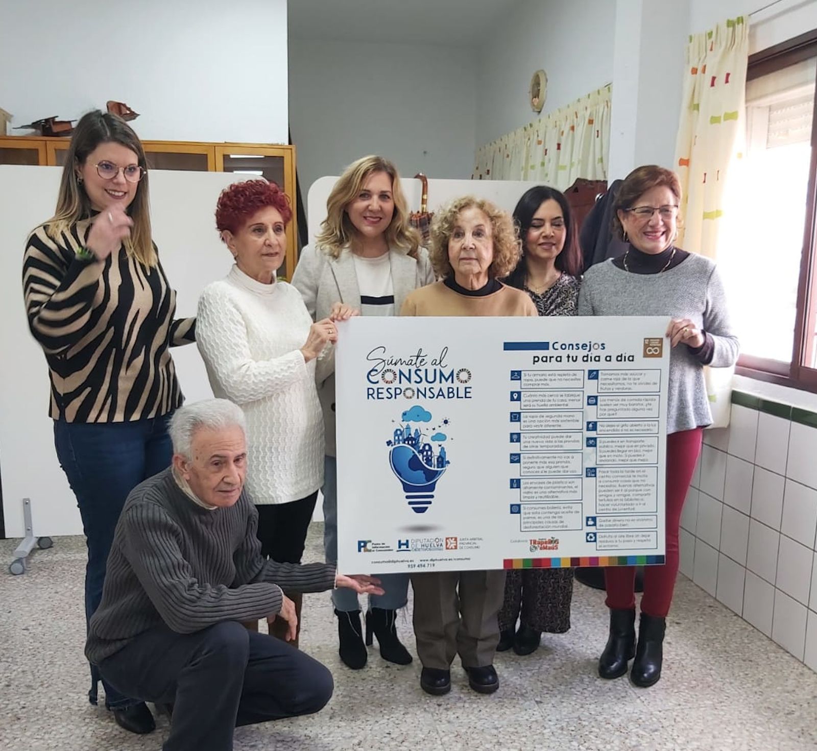 La Unidad de Consumo de Diputación clausura en Bollullos su campaña informativa 'Súmate al Consumo Responsable'