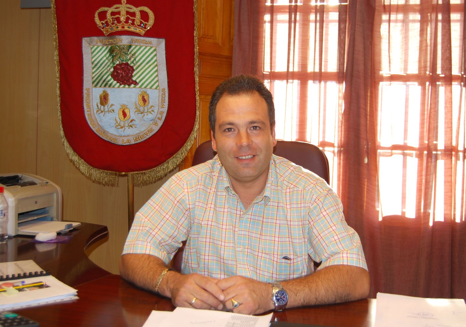 Imagen del ex alcalde de Huétor Vega, mariano Molina
