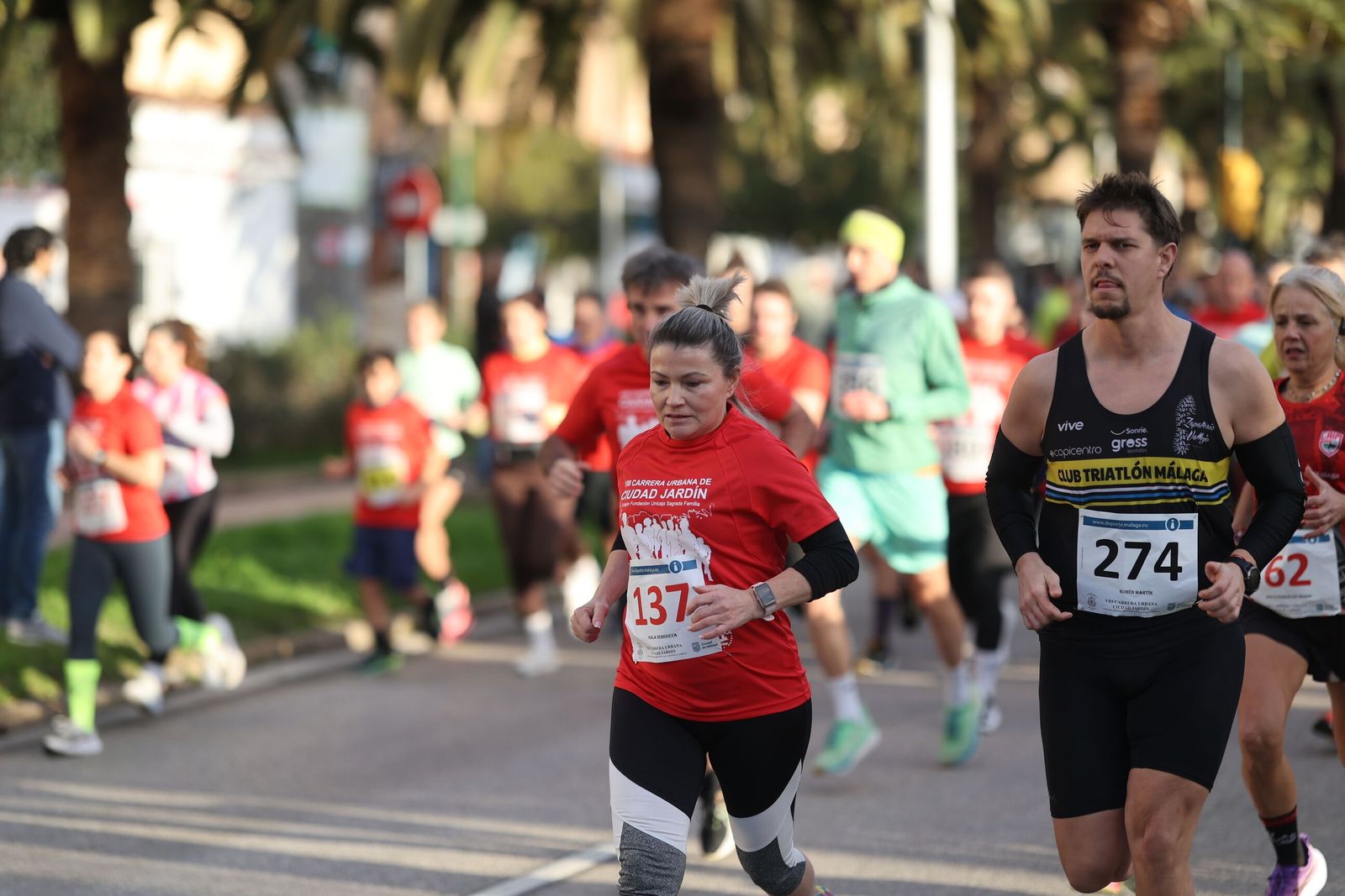 La Carrera Urbana Fundación Unicaja Sagrada Familia, en fotos