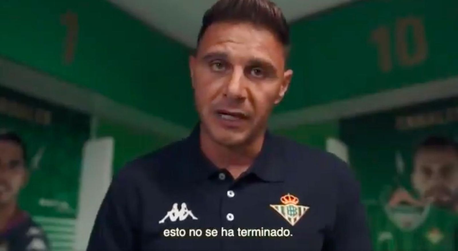 Joaquín, en el vídeo difundido por el Gobierno.