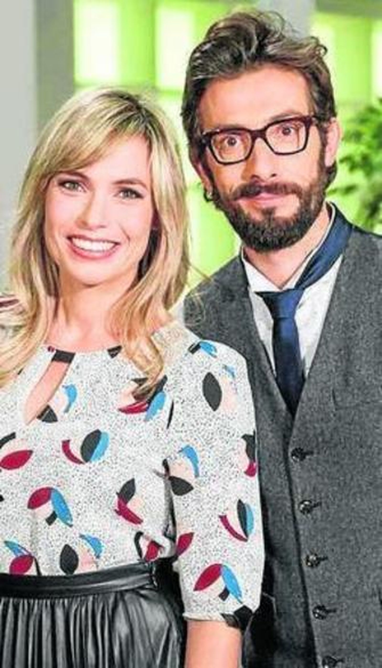 Elisabet Carnicé y Sergi Amat.