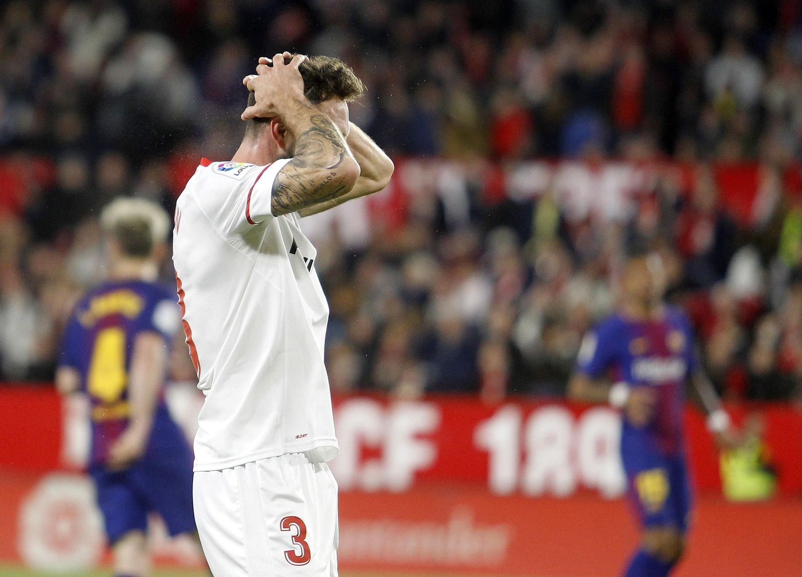 El Sevilla FC-Barcelona, en imágenes