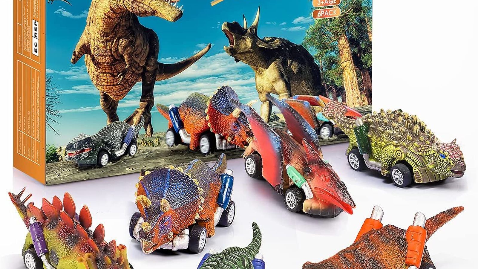 Coches de Dinosaurios