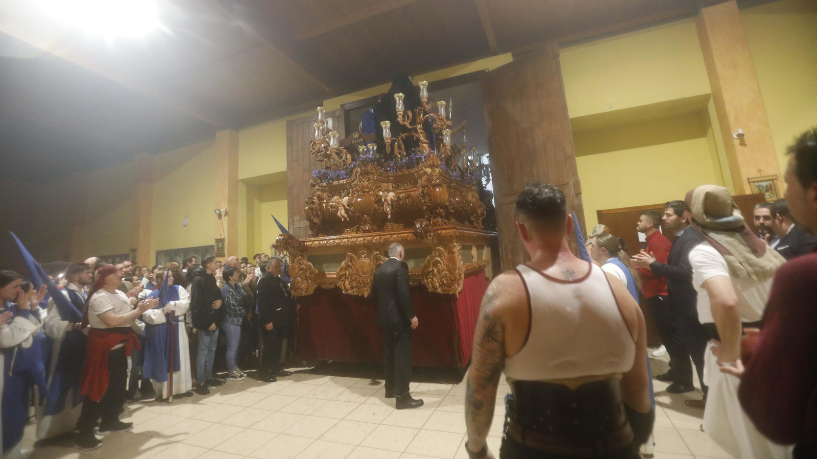 Fotos del Domingo de Ramos en La Línea: La Borriquita y Flagelación