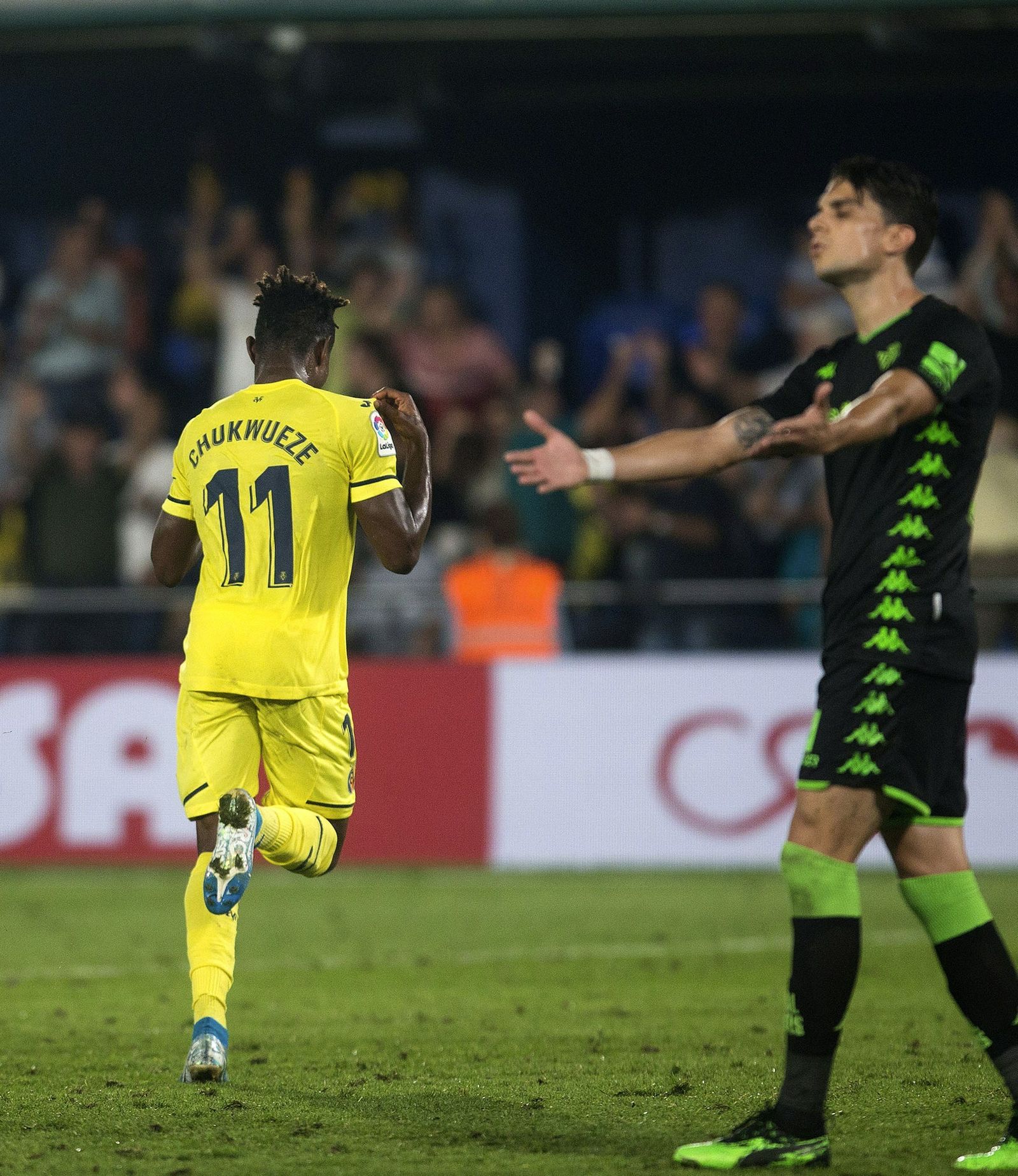 El Villarreal-Betis, en imágenes