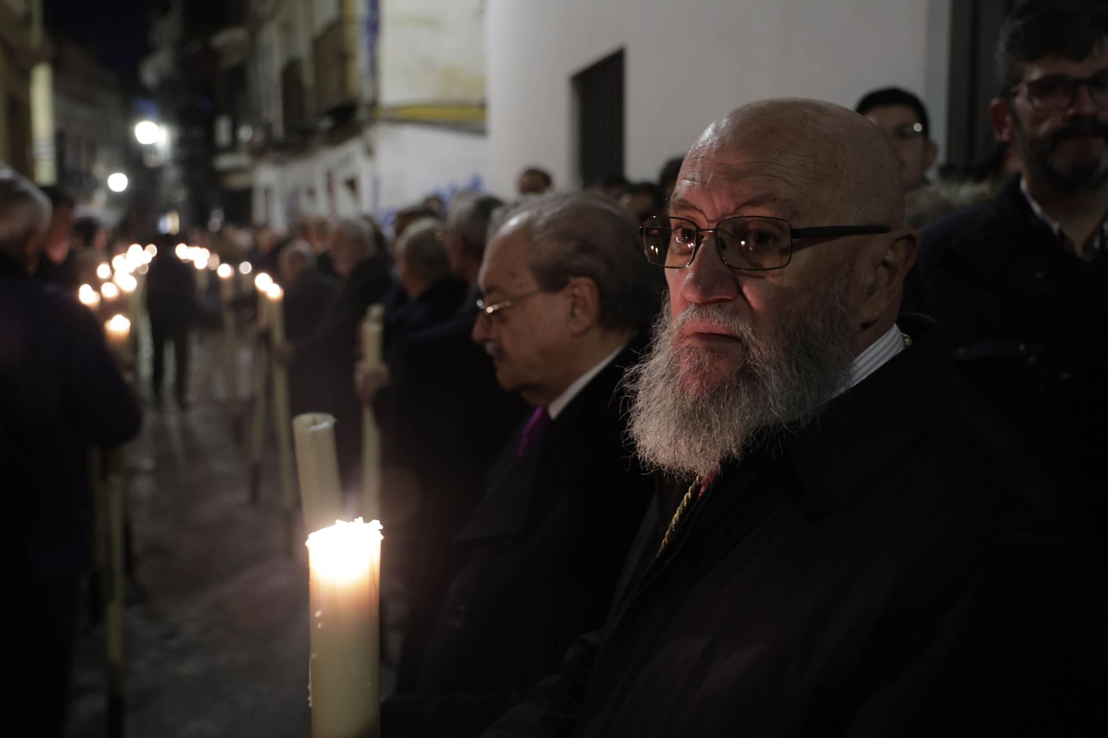 Imágenes del Vía Crucis del Señor de la Sentencia de la Macarena