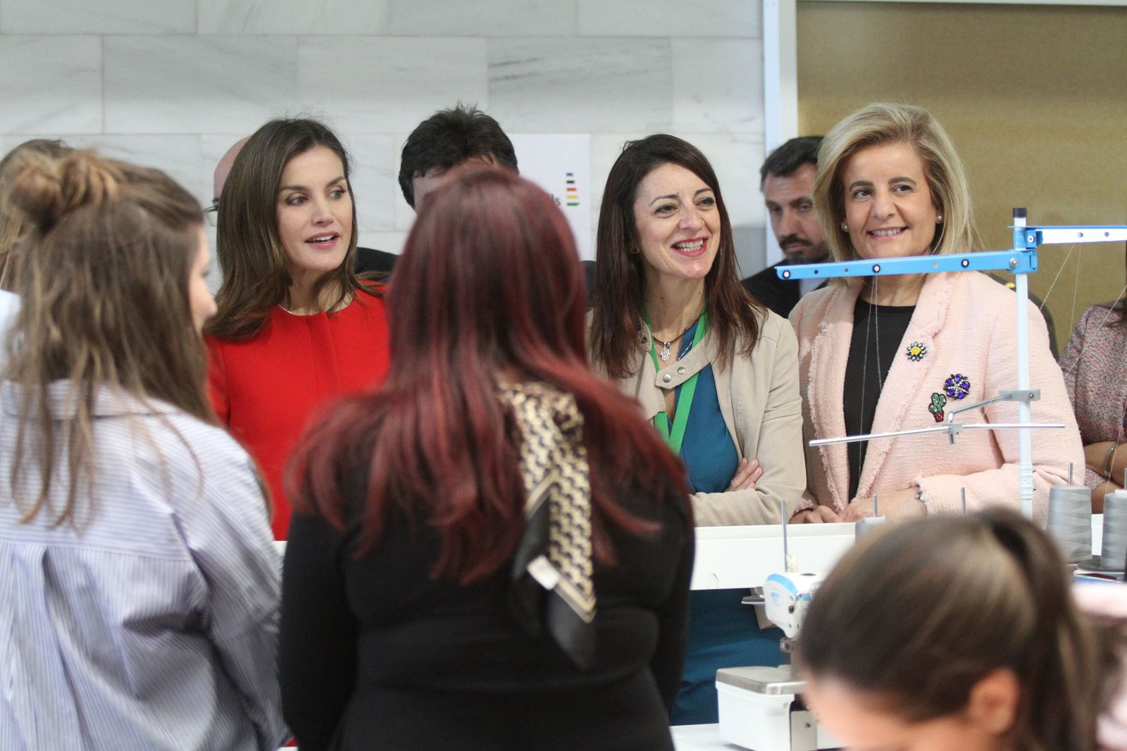 Imágenes de la visita de la reina Letizia a Huelva