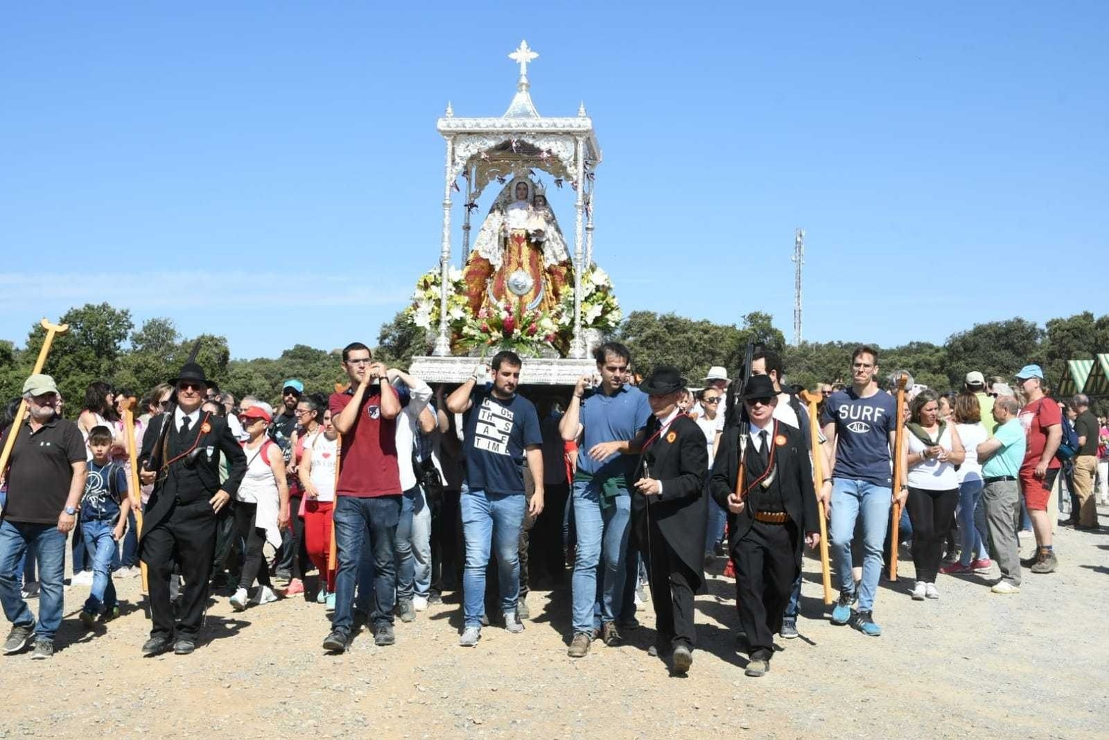Foto de archivo de la celebración de la romería.