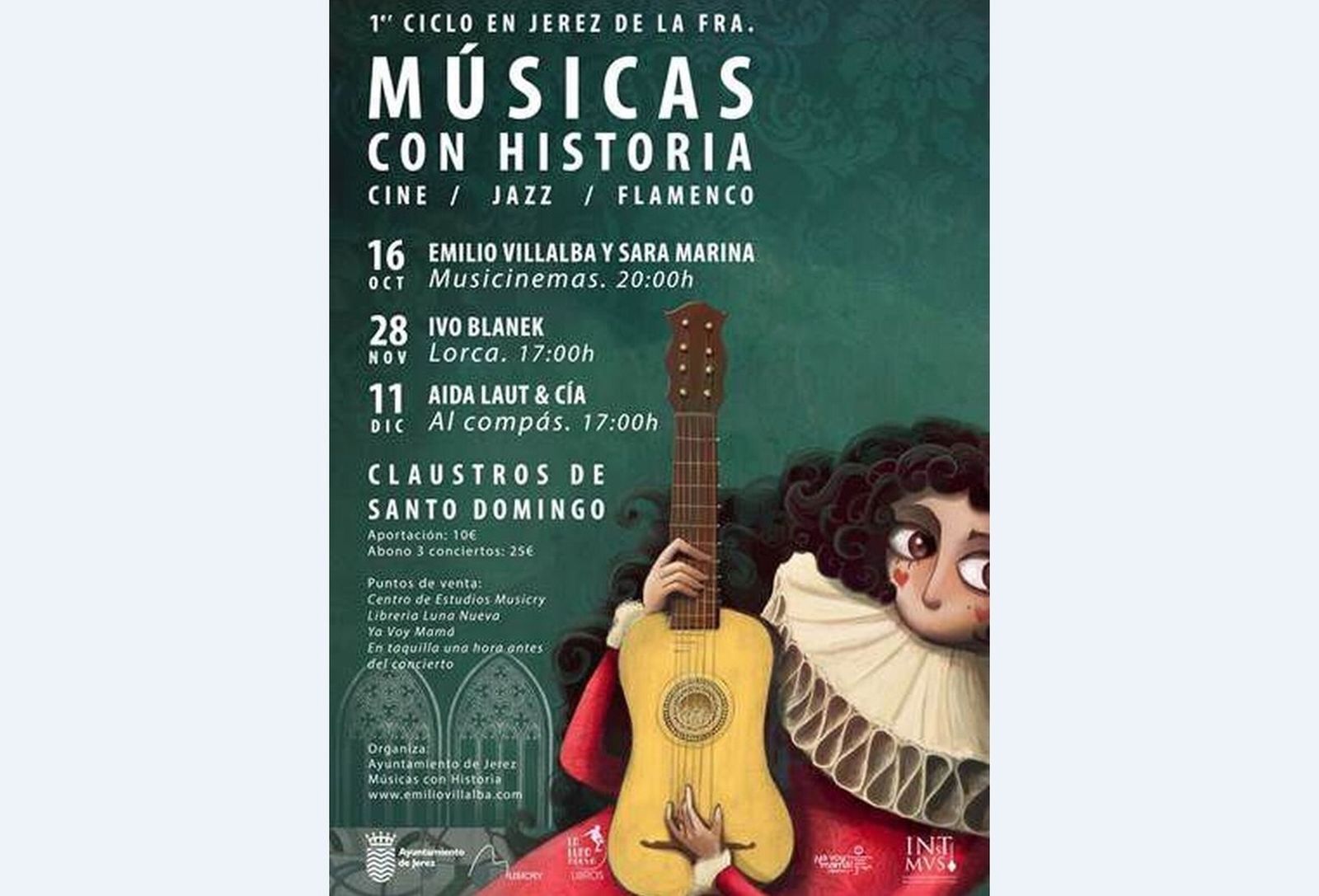 'Músicas con Historia' en los Claustros