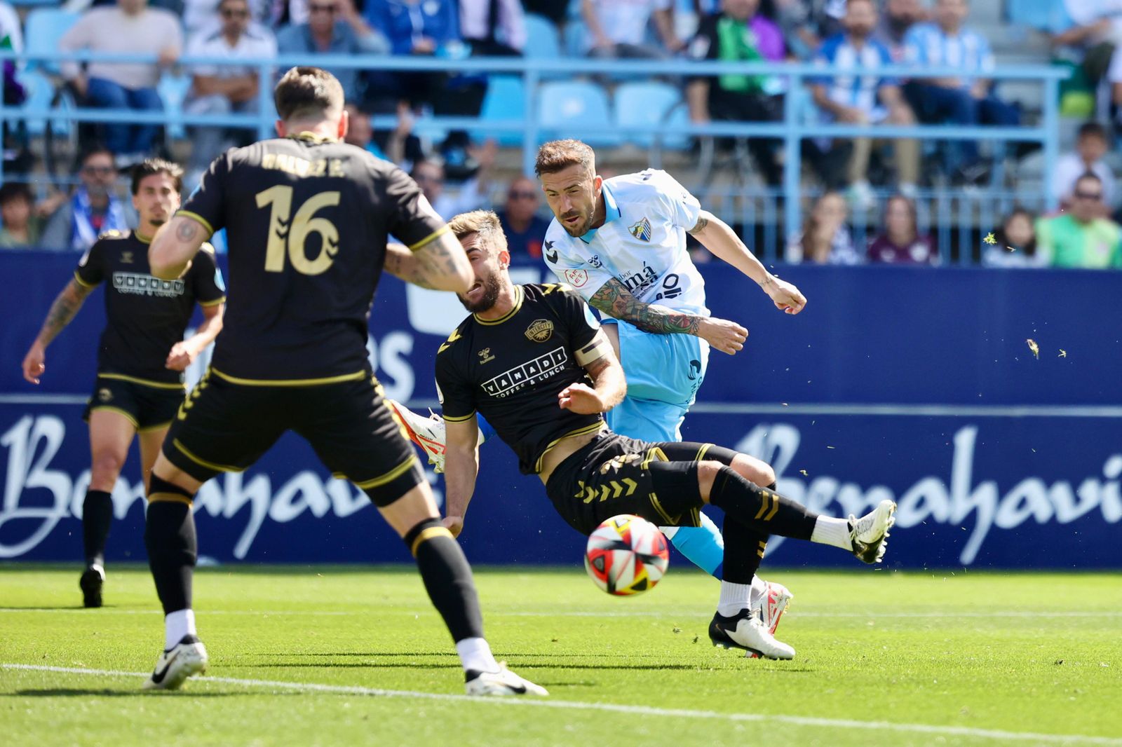 El Málaga CF - Intercity, en fotos